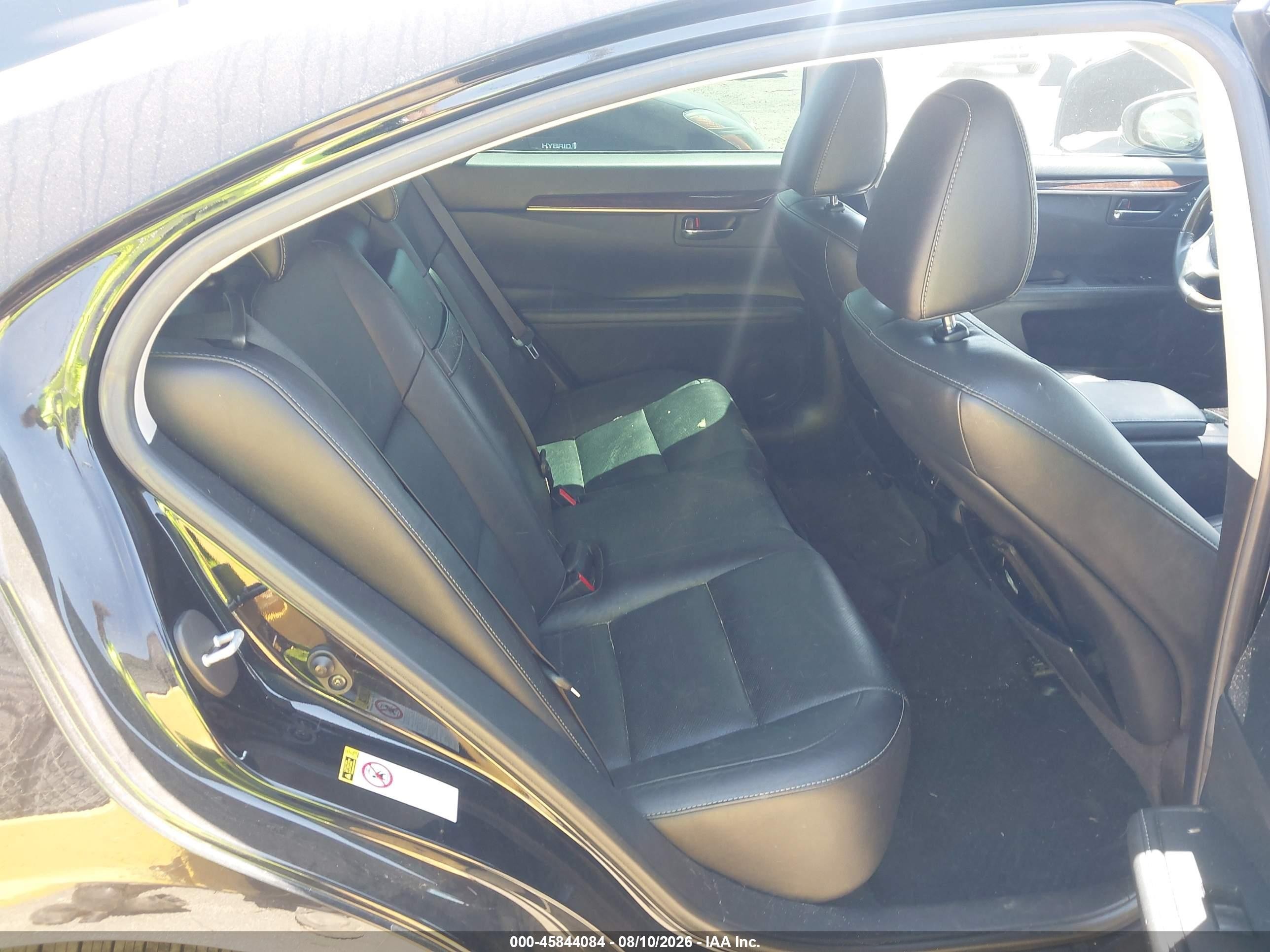 2013 Lexus Es 350   Черный vin: JTHBK1GG7D2045618