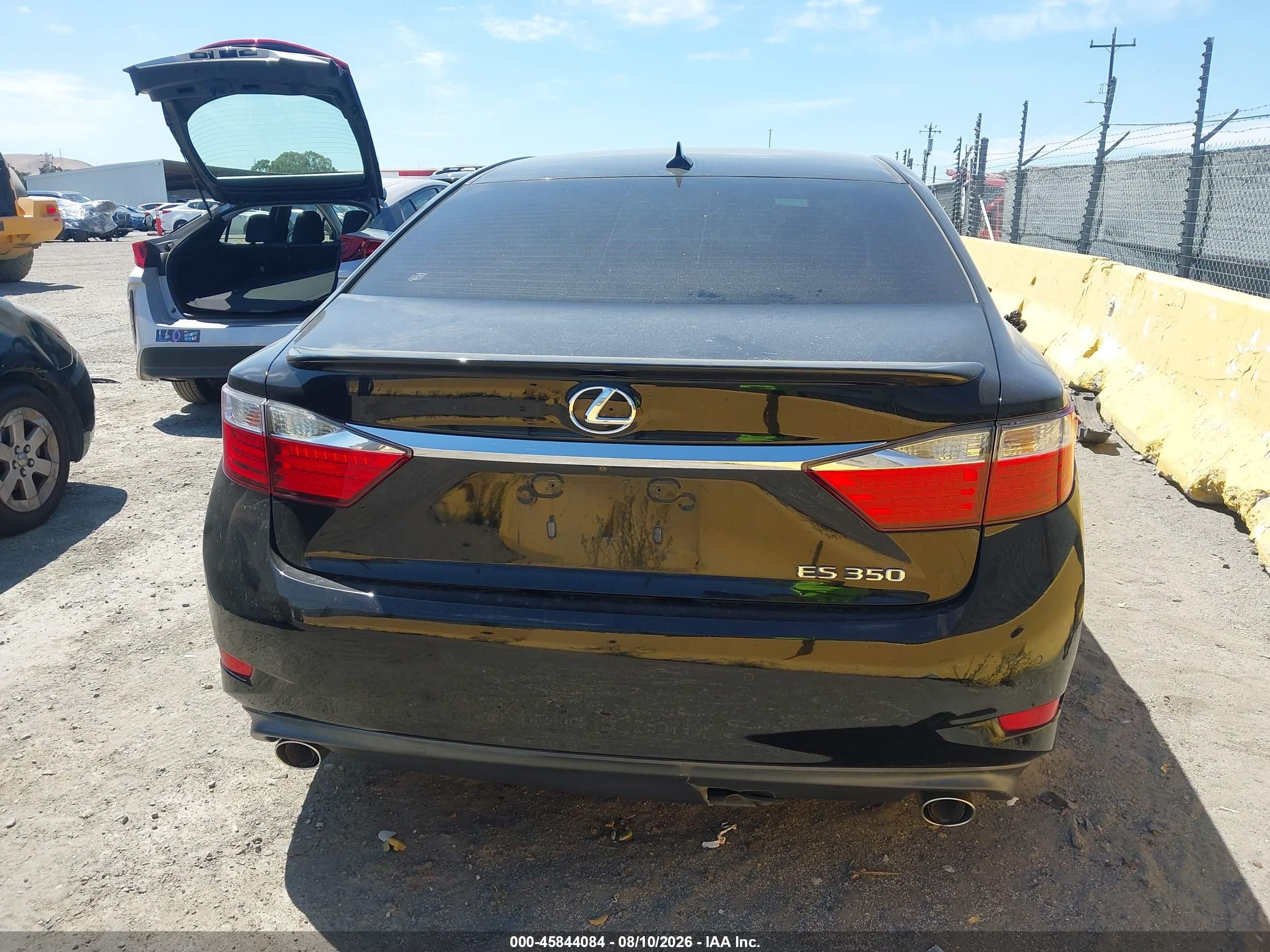 2013 Lexus Es 350   Черный vin: JTHBK1GG7D2045618