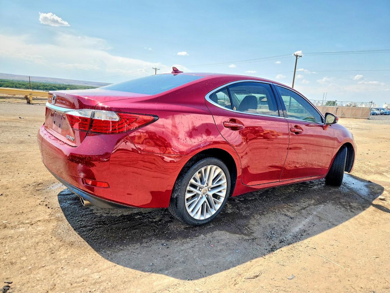 2013 Lexus Es 350 Red vin: JTHBK1GG7D2057123