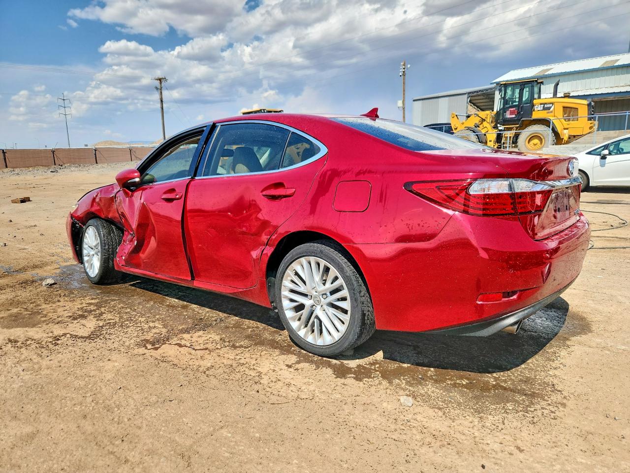 2013 Lexus Es 350 Red vin: JTHBK1GG7D2057123