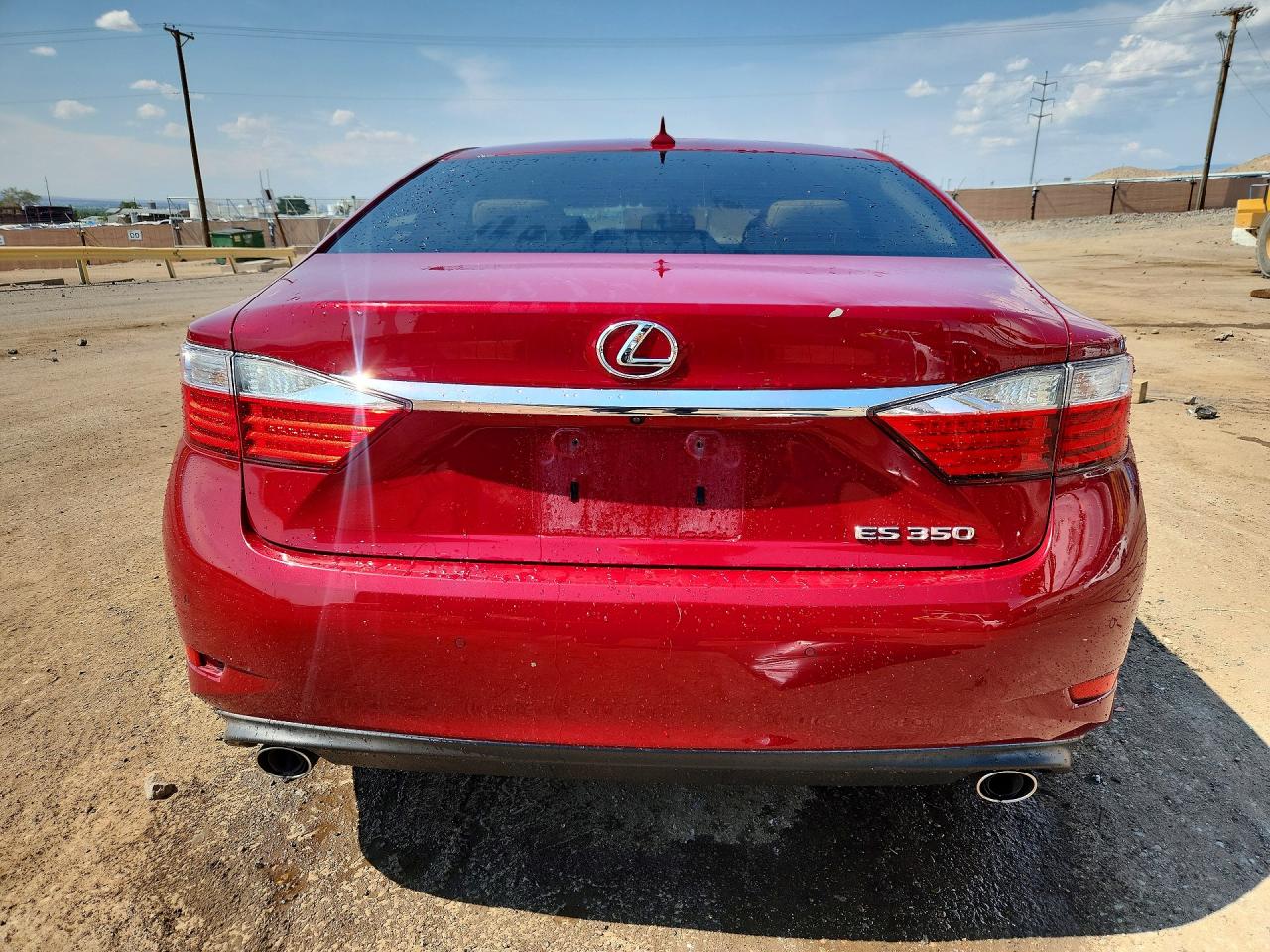 2013 Lexus Es 350 Red vin: JTHBK1GG7D2057123