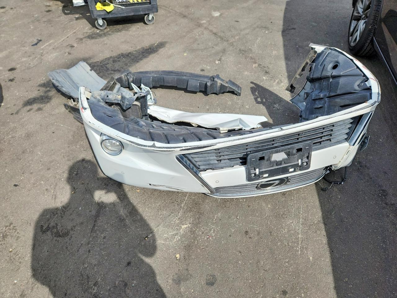 2013 Lexus Es 350 White vin: JTHBK1GG7D2057624