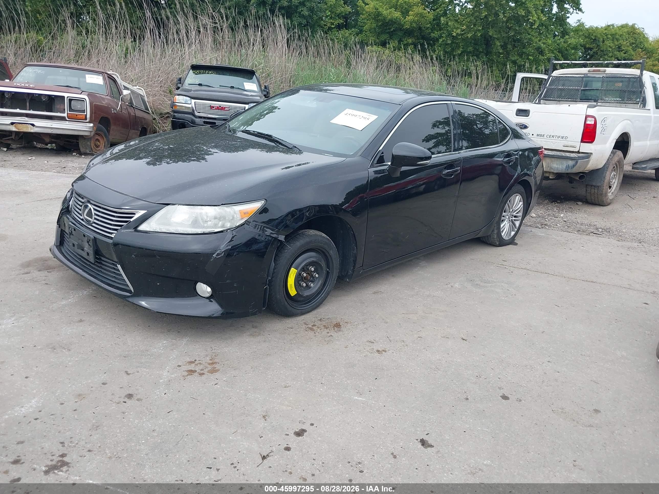 2013 Lexus Es 350   Black vin: JTHBK1GG7D2064282