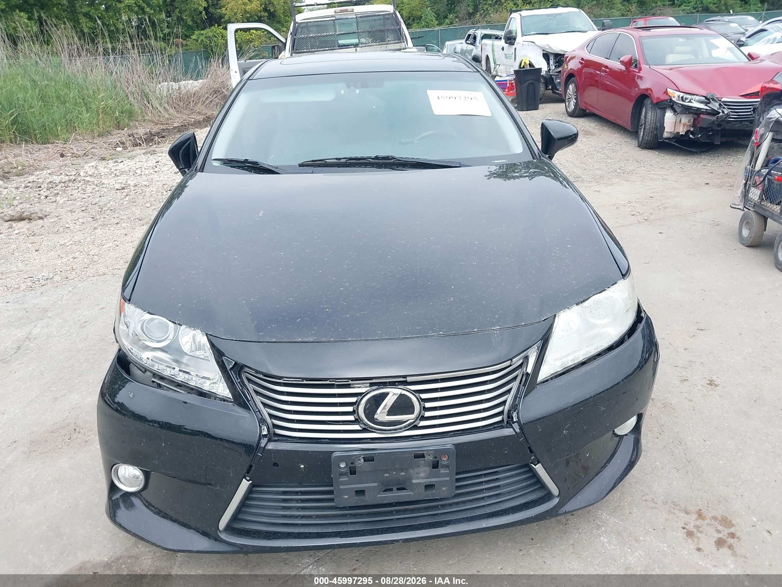 2013 Lexus Es 350   Black vin: JTHBK1GG7D2064282