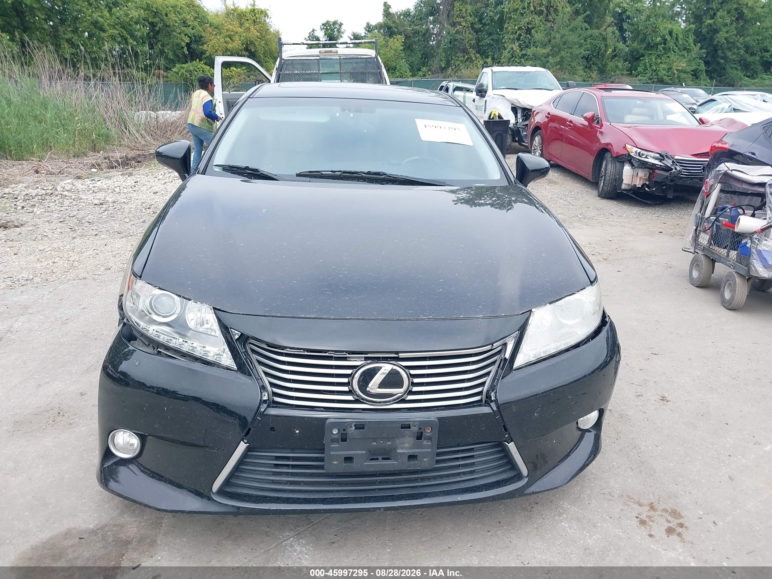 2013 Lexus Es 350   Black vin: JTHBK1GG7D2064282