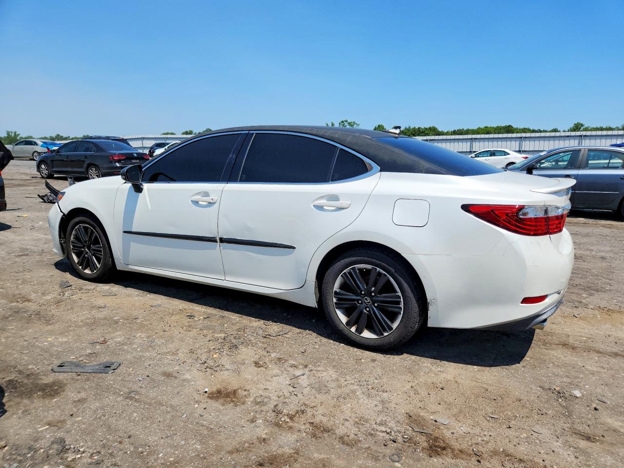 2013 Lexus Es 350 White vin: JTHBK1GG7D2065321