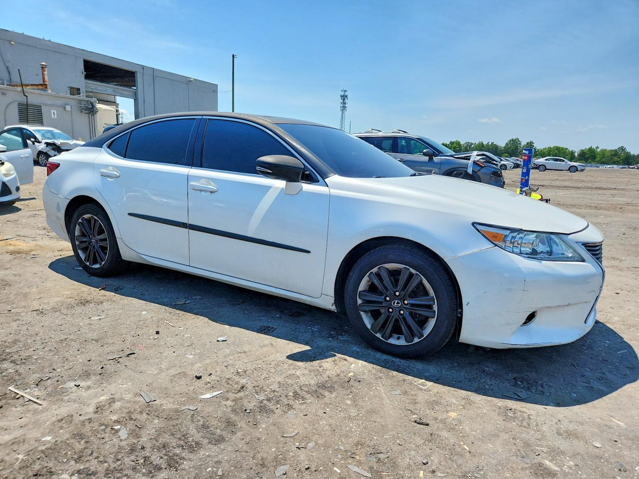 2013 Lexus Es 350 White vin: JTHBK1GG7D2065321