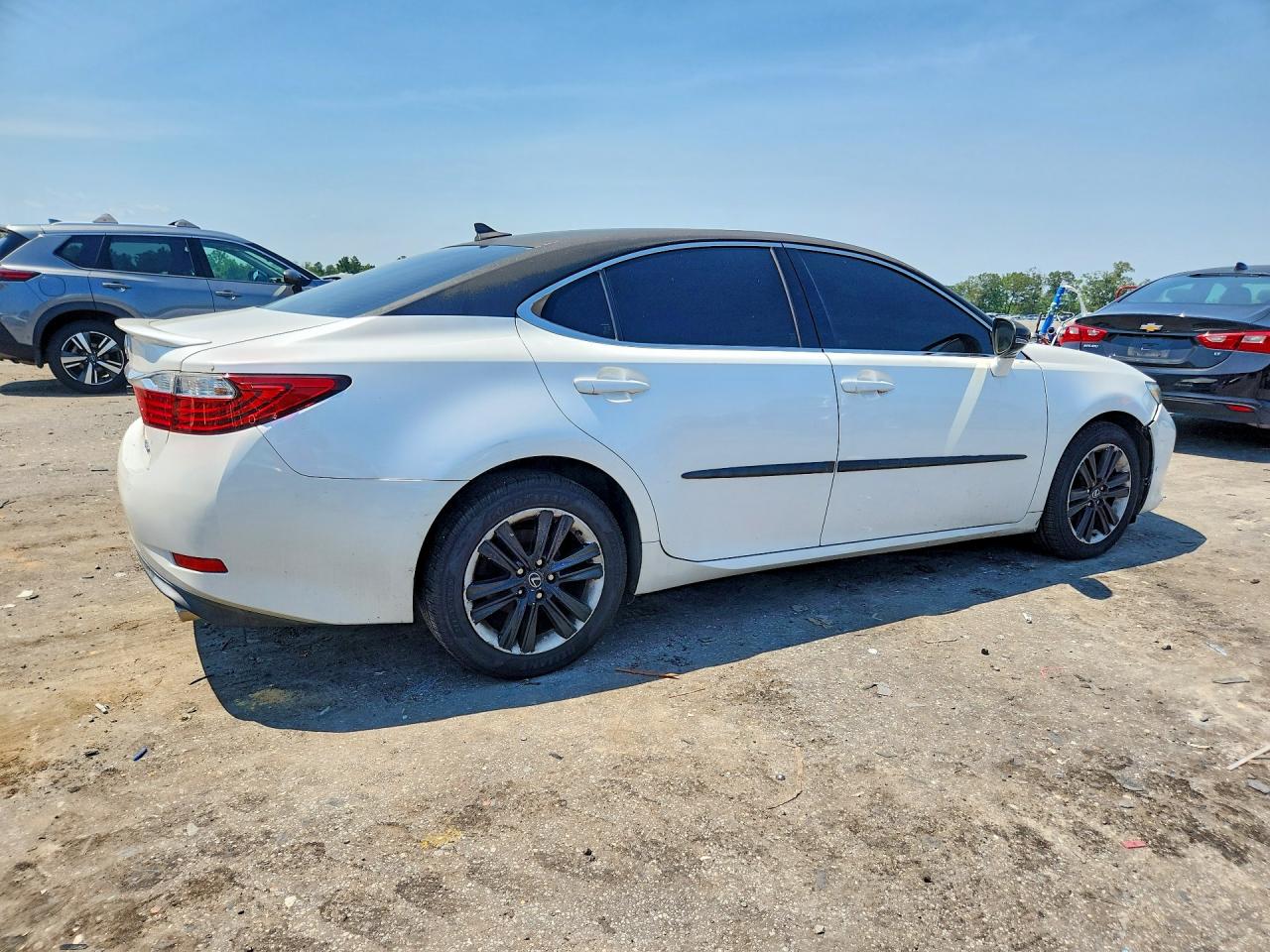 2013 Lexus Es 350 White vin: JTHBK1GG7D2065321