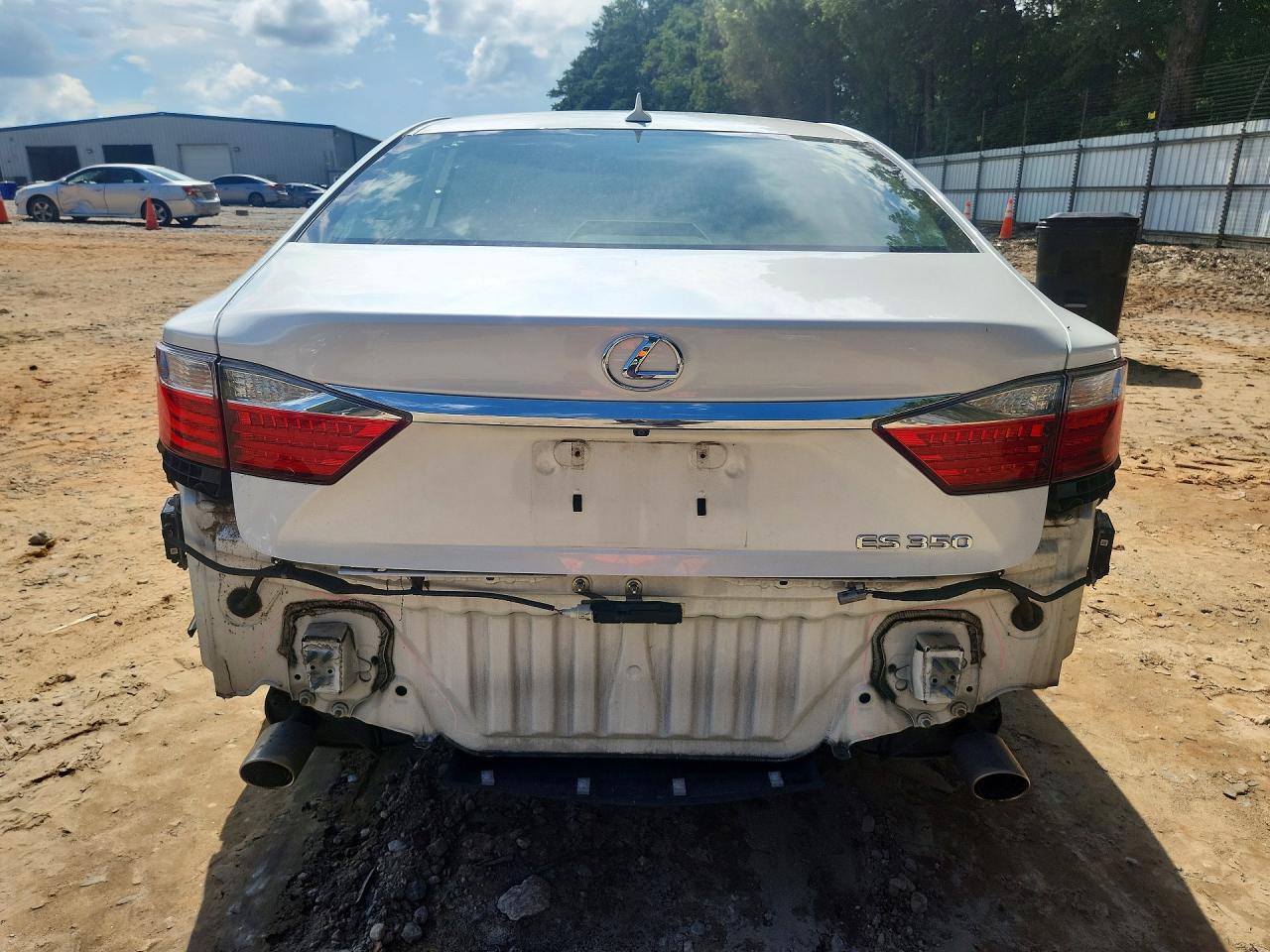 2013 Lexus Es 350 White vin: JTHBK1GG7D2072270