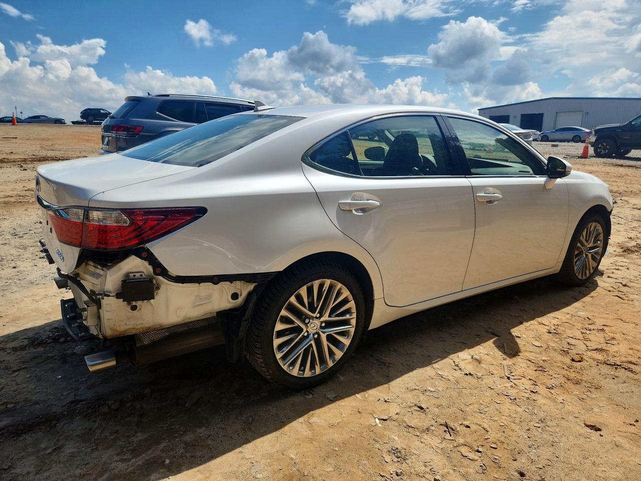 2013 Lexus Es 350 White vin: JTHBK1GG7D2072270