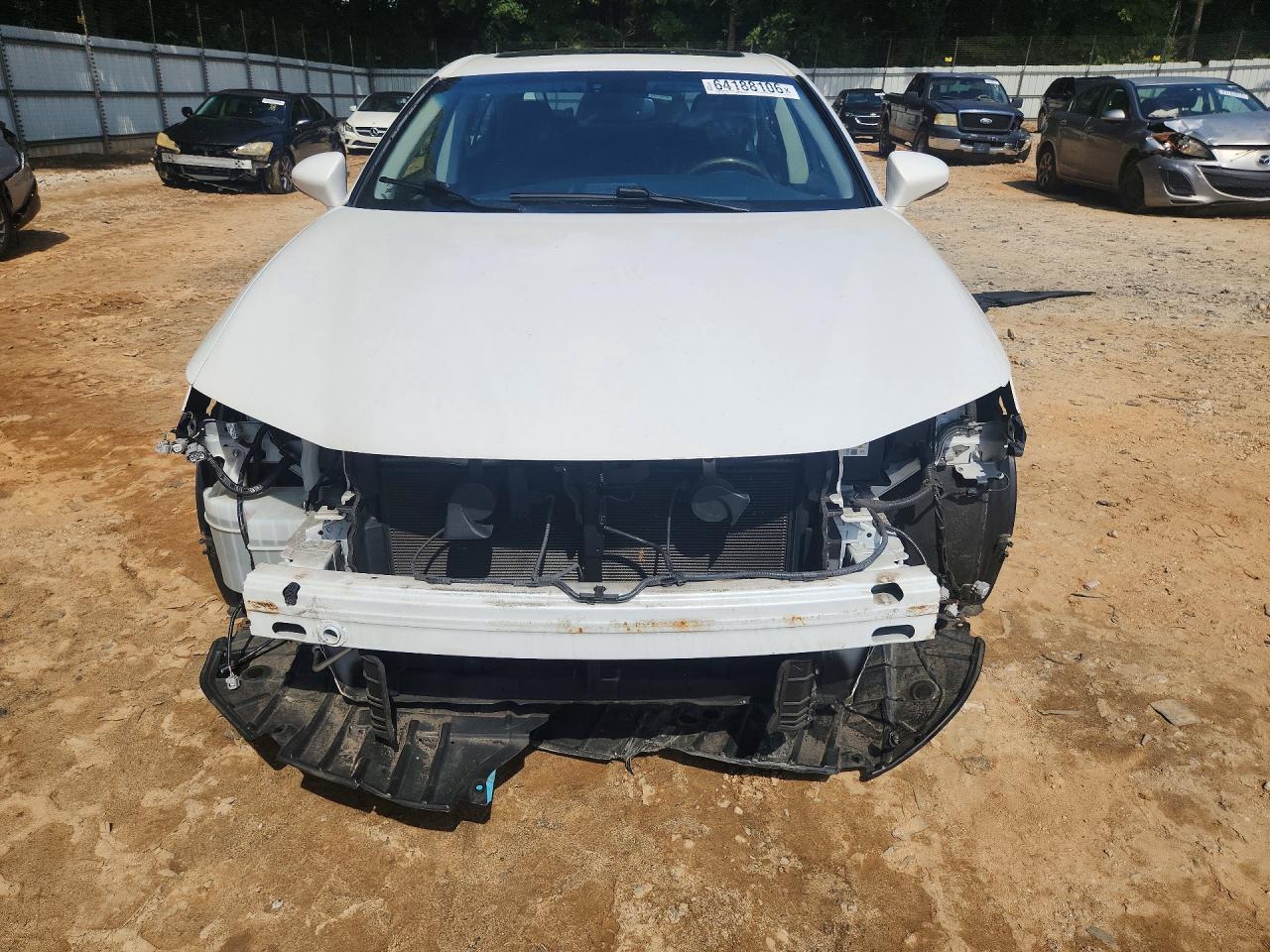2013 Lexus Es 350 White vin: JTHBK1GG7D2072270