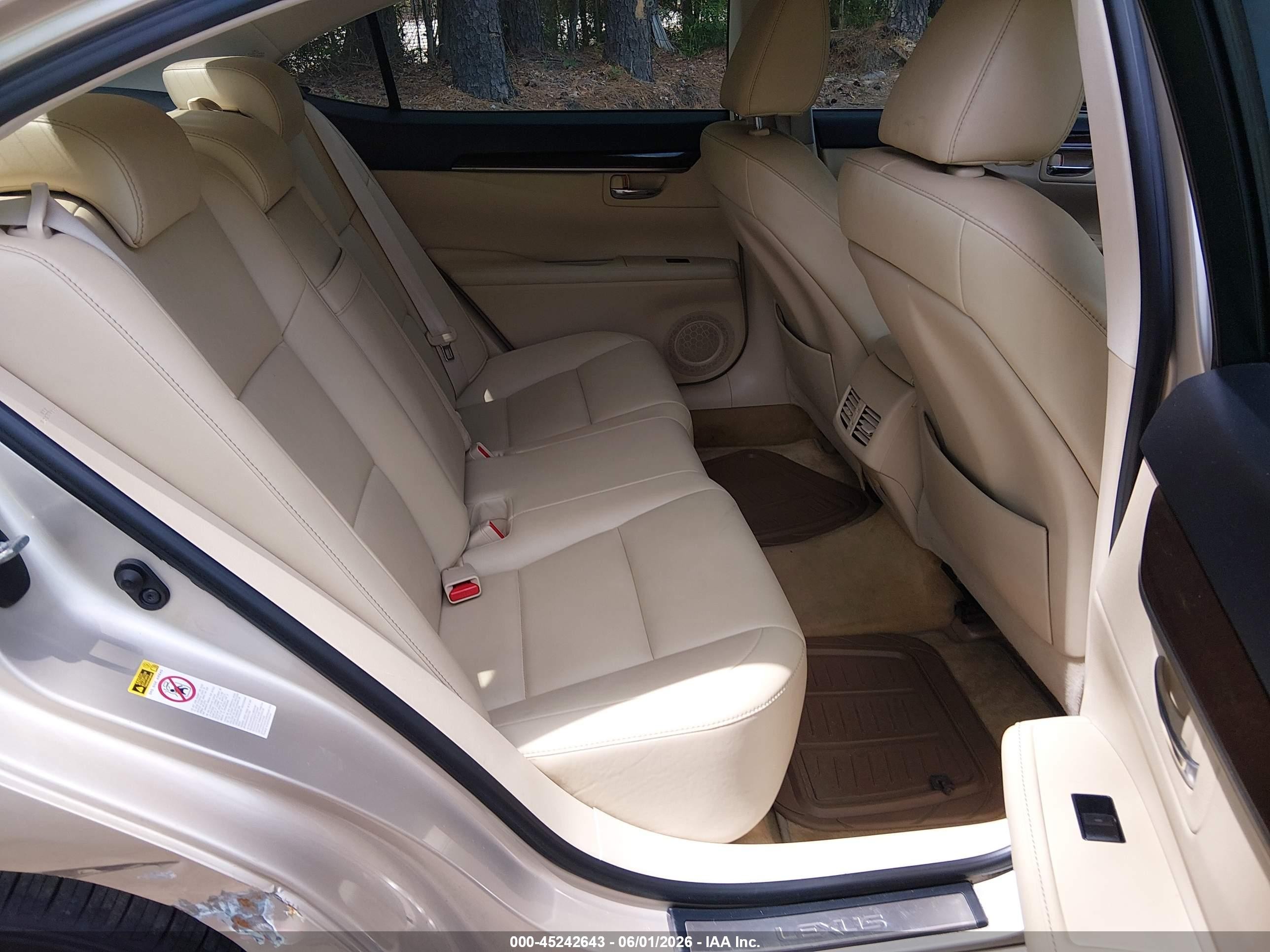 2013 Lexus Es 350 Gold vin: JTHBK1GG7D2074925