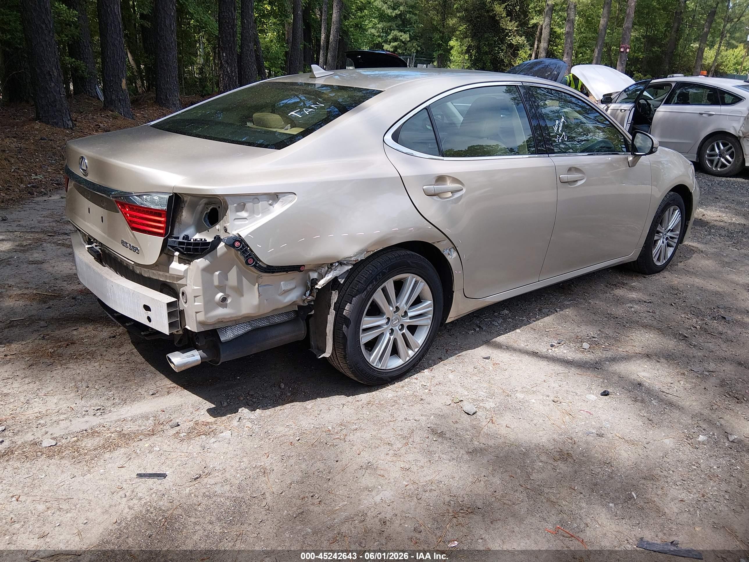 2013 Lexus Es 350 Gold vin: JTHBK1GG7D2074925