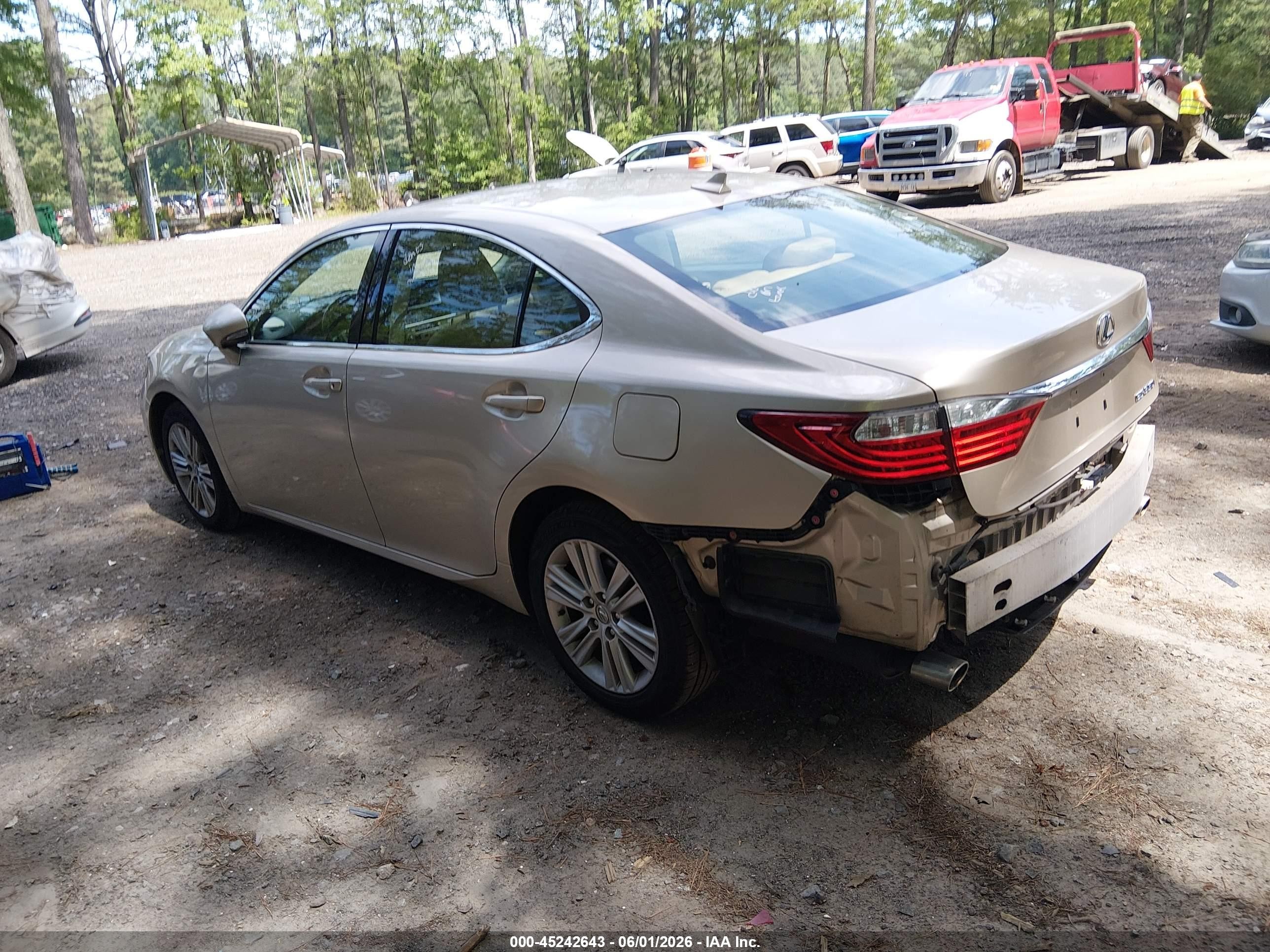 2013 Lexus Es 350 Gold vin: JTHBK1GG7D2074925
