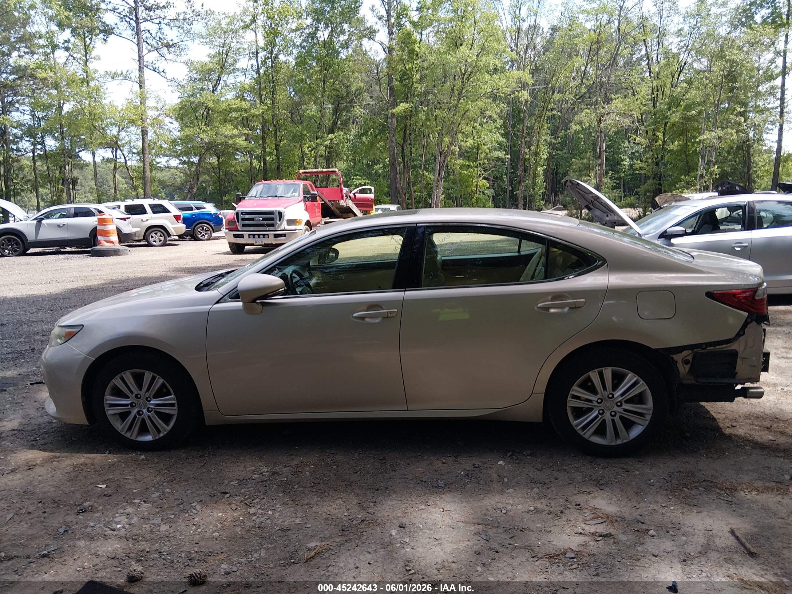 2013 Lexus Es 350 Gold vin: JTHBK1GG7D2074925