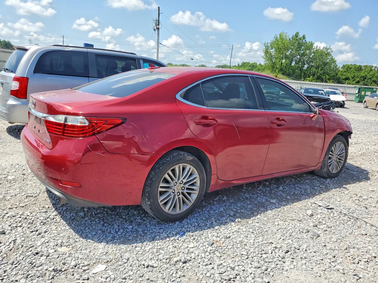 2013 Lexus Es 350 Burgundy vin: JTHBK1GG7D2074973