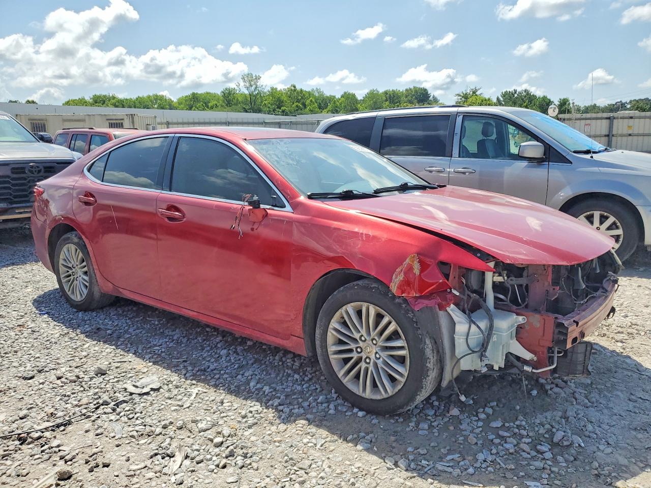 2013 Lexus Es 350 Burgundy vin: JTHBK1GG7D2074973