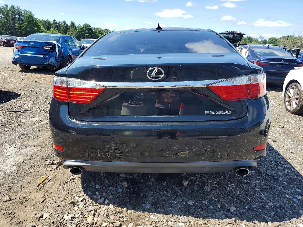 2013 Lexus Es 350 Black vin: JTHBK1GG7D2078148