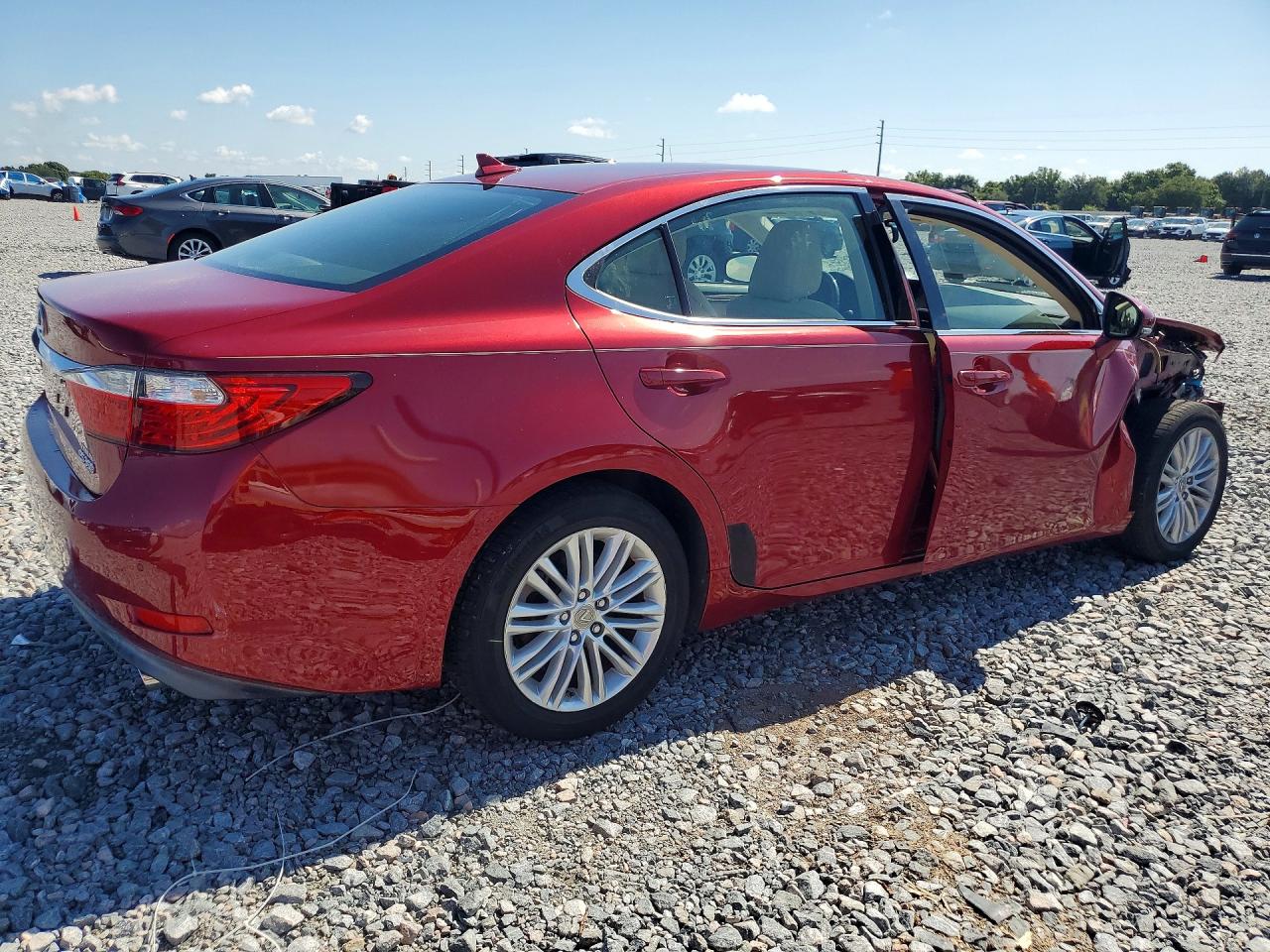 2014 Lexus Es 350 Red vin: JTHBK1GG7E2085716