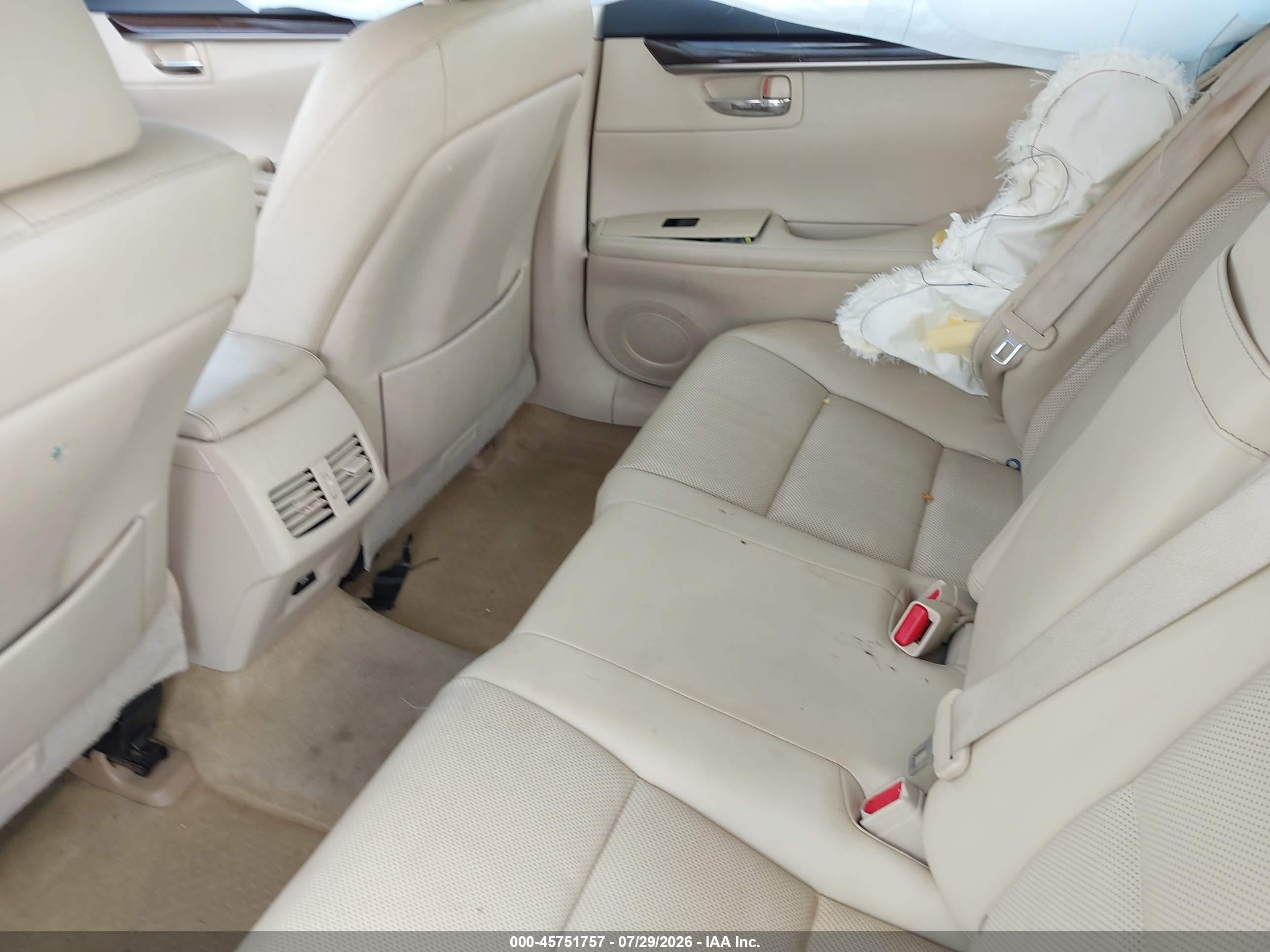 2014 Lexus Es 350 Белый vin: JTHBK1GG7E2086400
