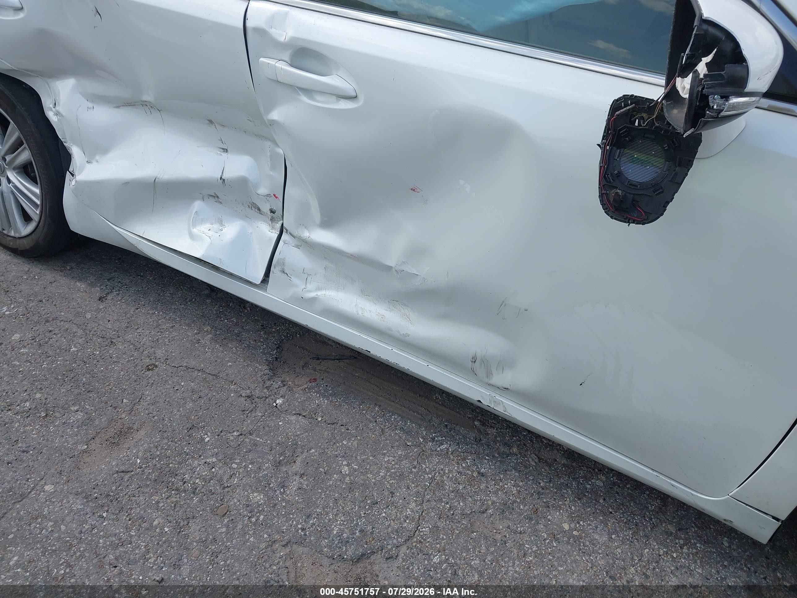 2014 Lexus Es 350 Белый vin: JTHBK1GG7E2086400