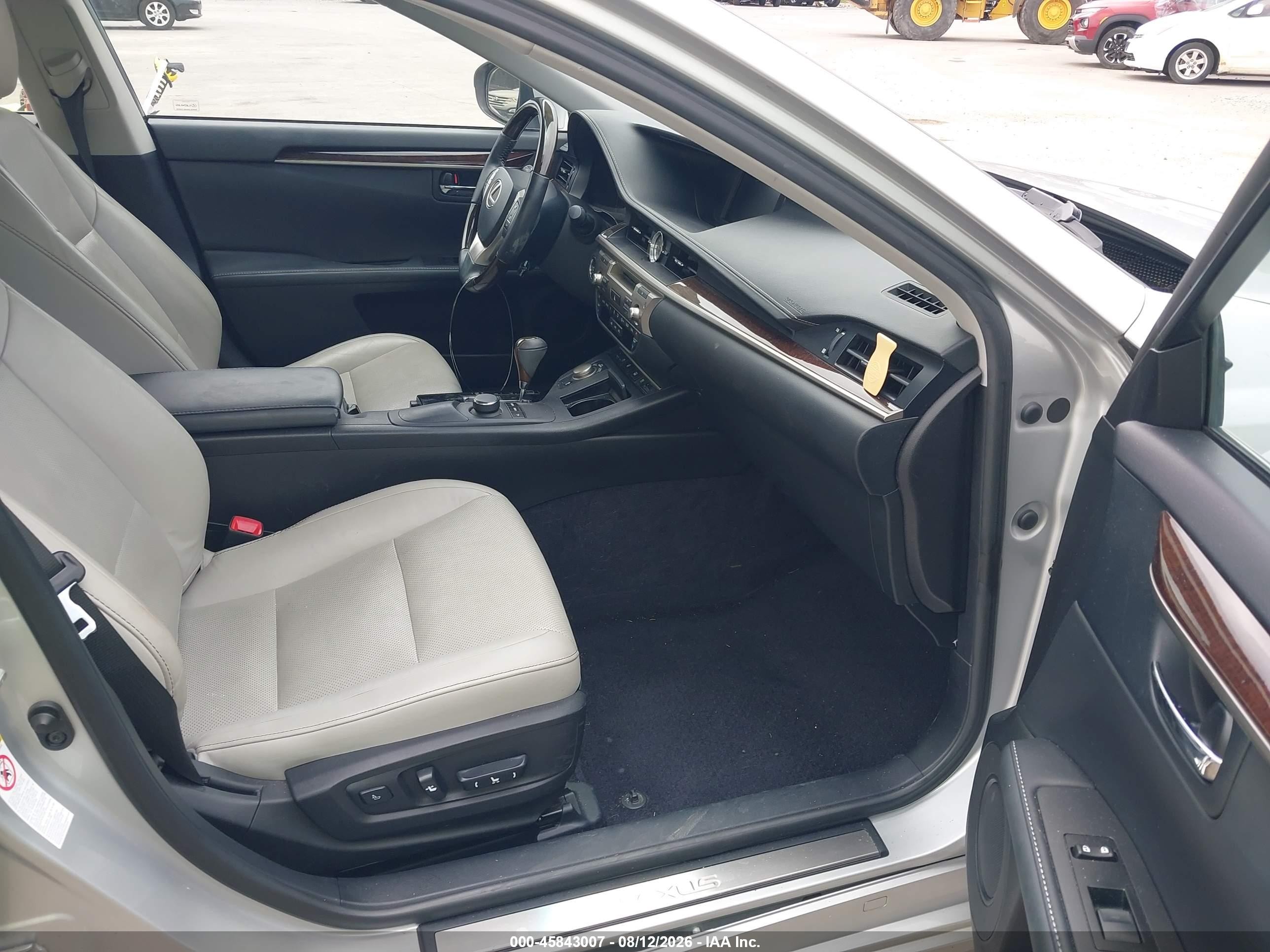 2014 Lexus Es 350   Silver vin: JTHBK1GG7E2090723