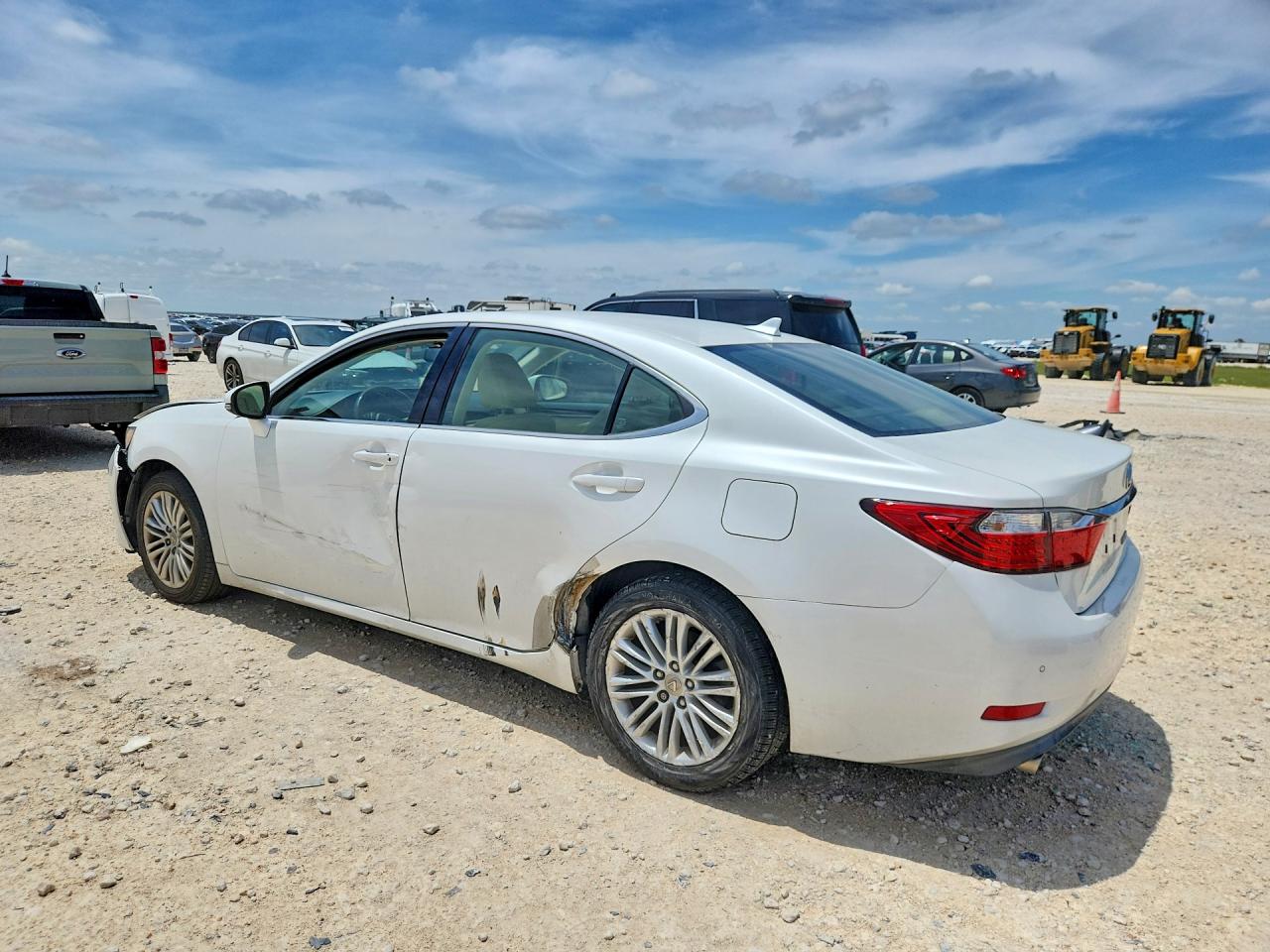 2014 Lexus Es 350 Белый vin: JTHBK1GG7E2103678