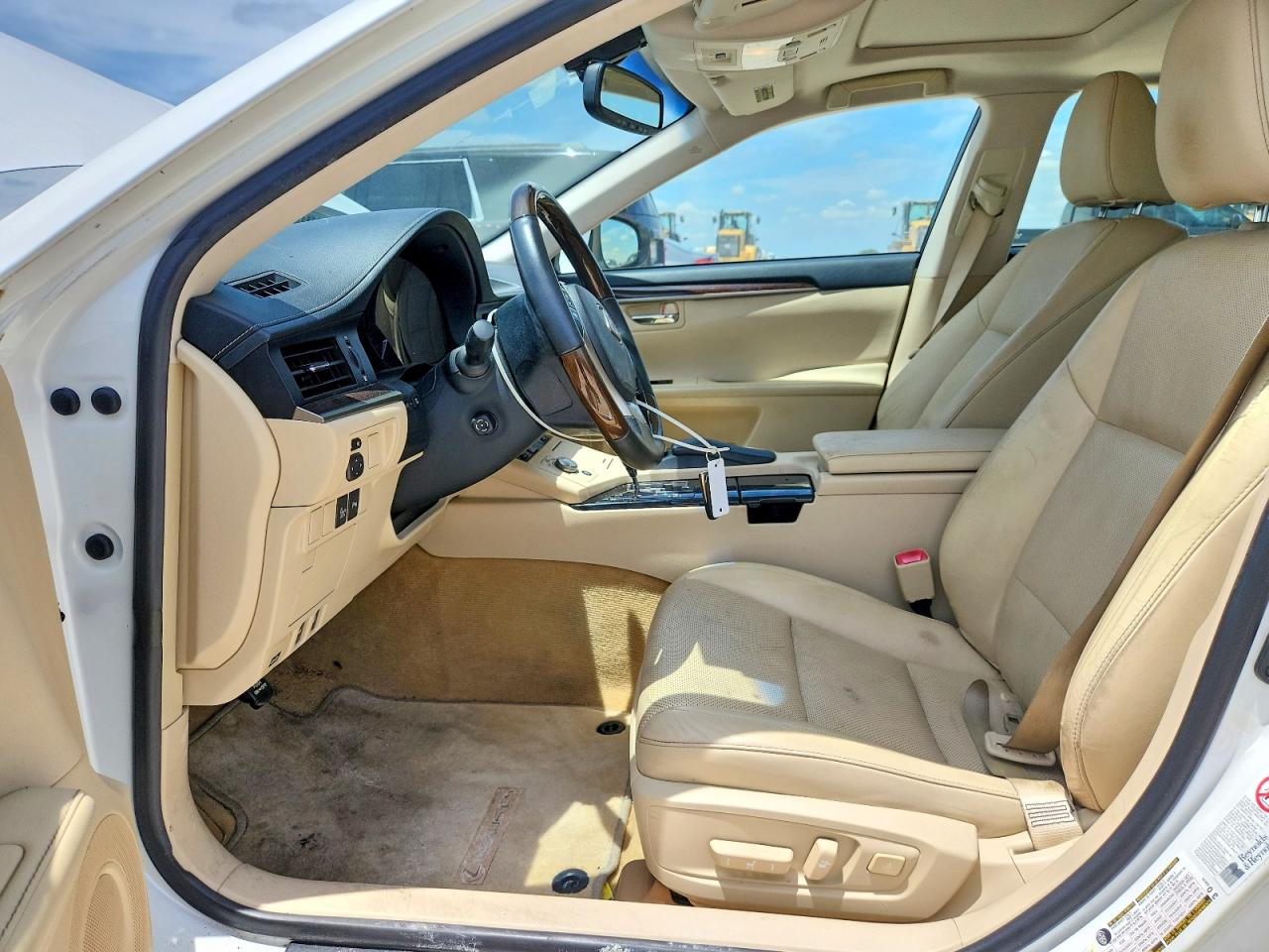 2014 Lexus Es 350 Белый vin: JTHBK1GG7E2103678