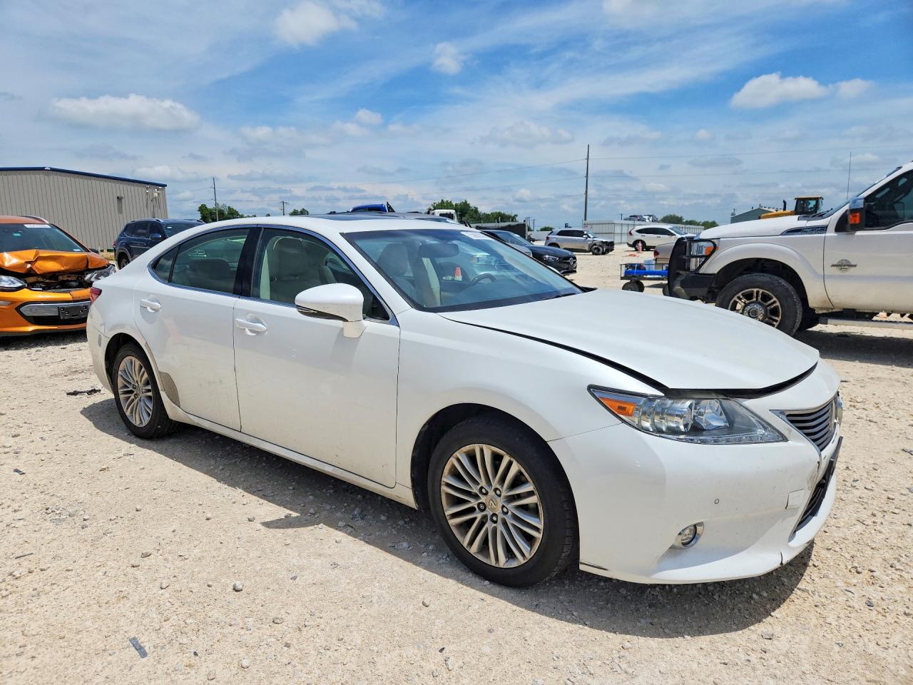 2014 Lexus Es 350 Белый vin: JTHBK1GG7E2103678