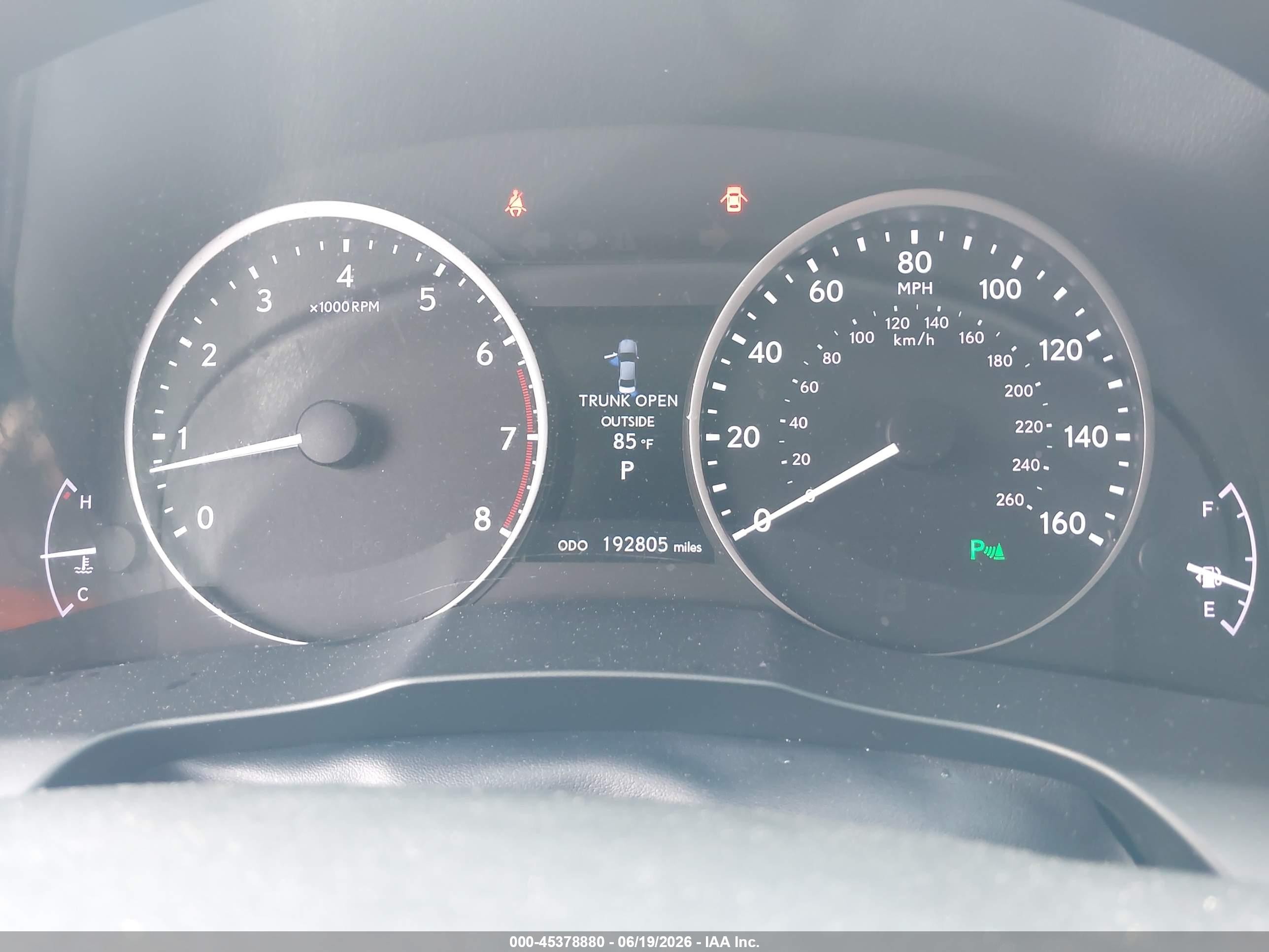 2014 Lexus Es 350   White vin: JTHBK1GG7E2116513