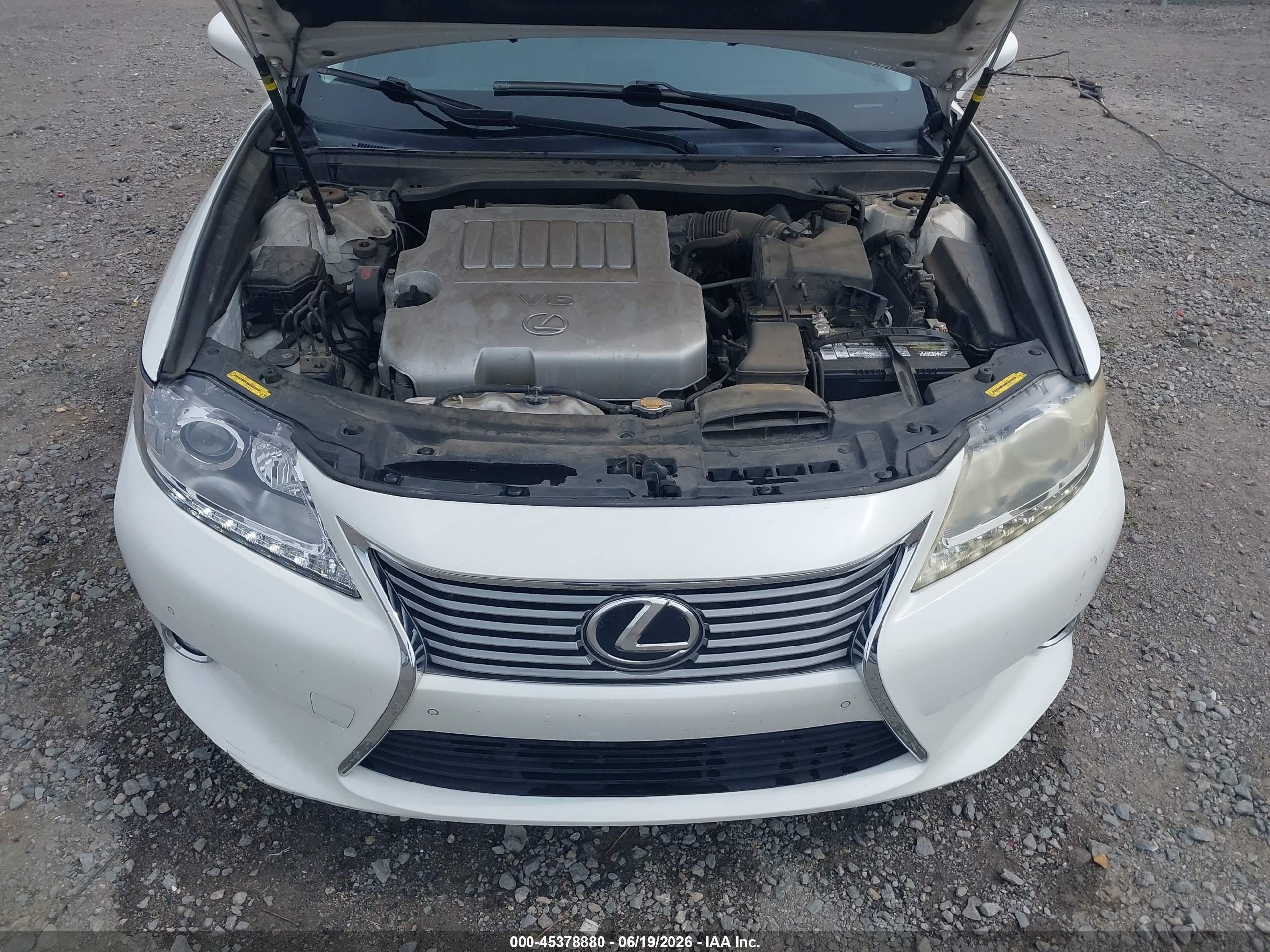 2014 Lexus Es 350   White vin: JTHBK1GG7E2116513
