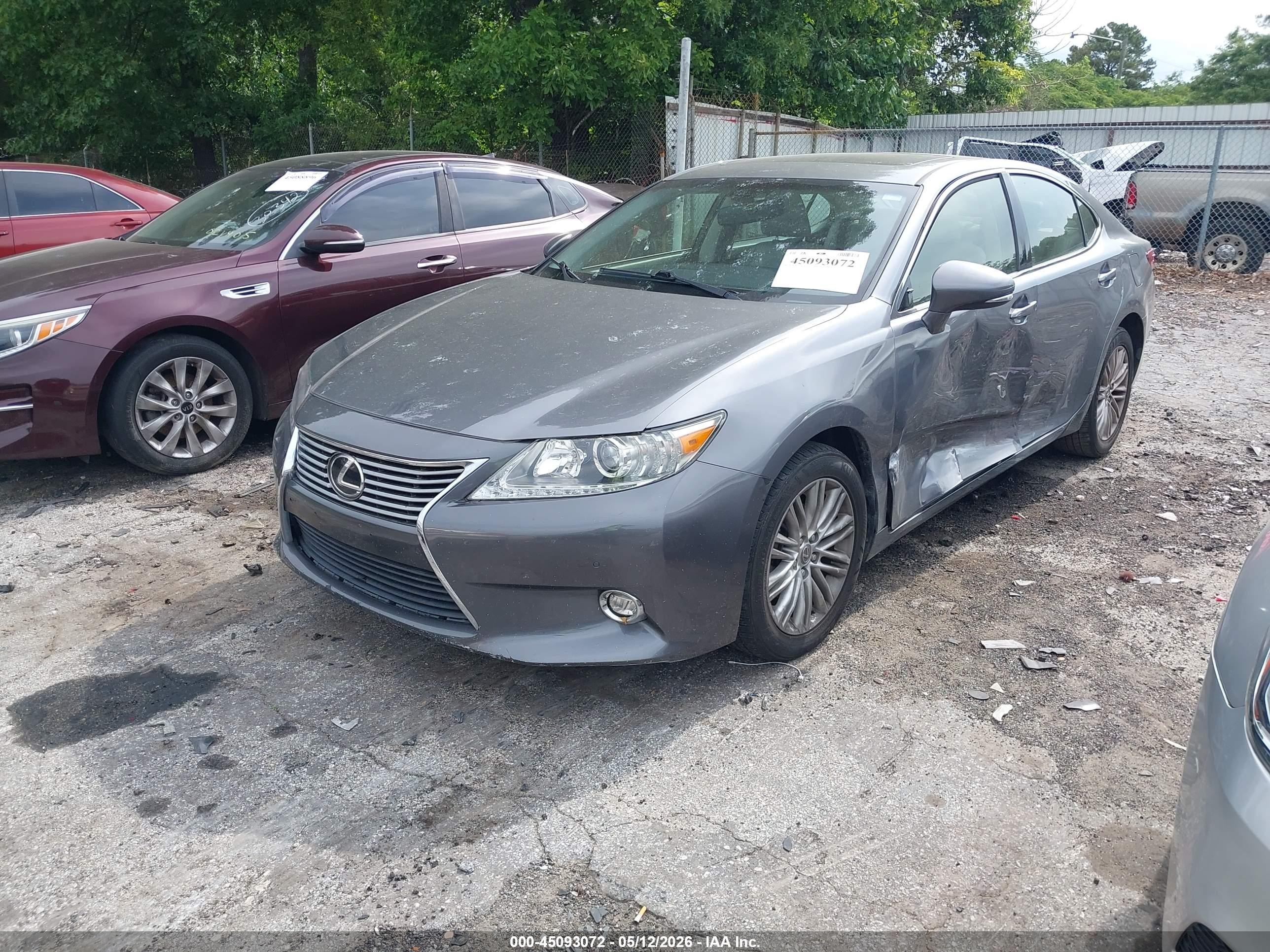 2014 Lexus Es 350 Gray vin: JTHBK1GG7E2116723