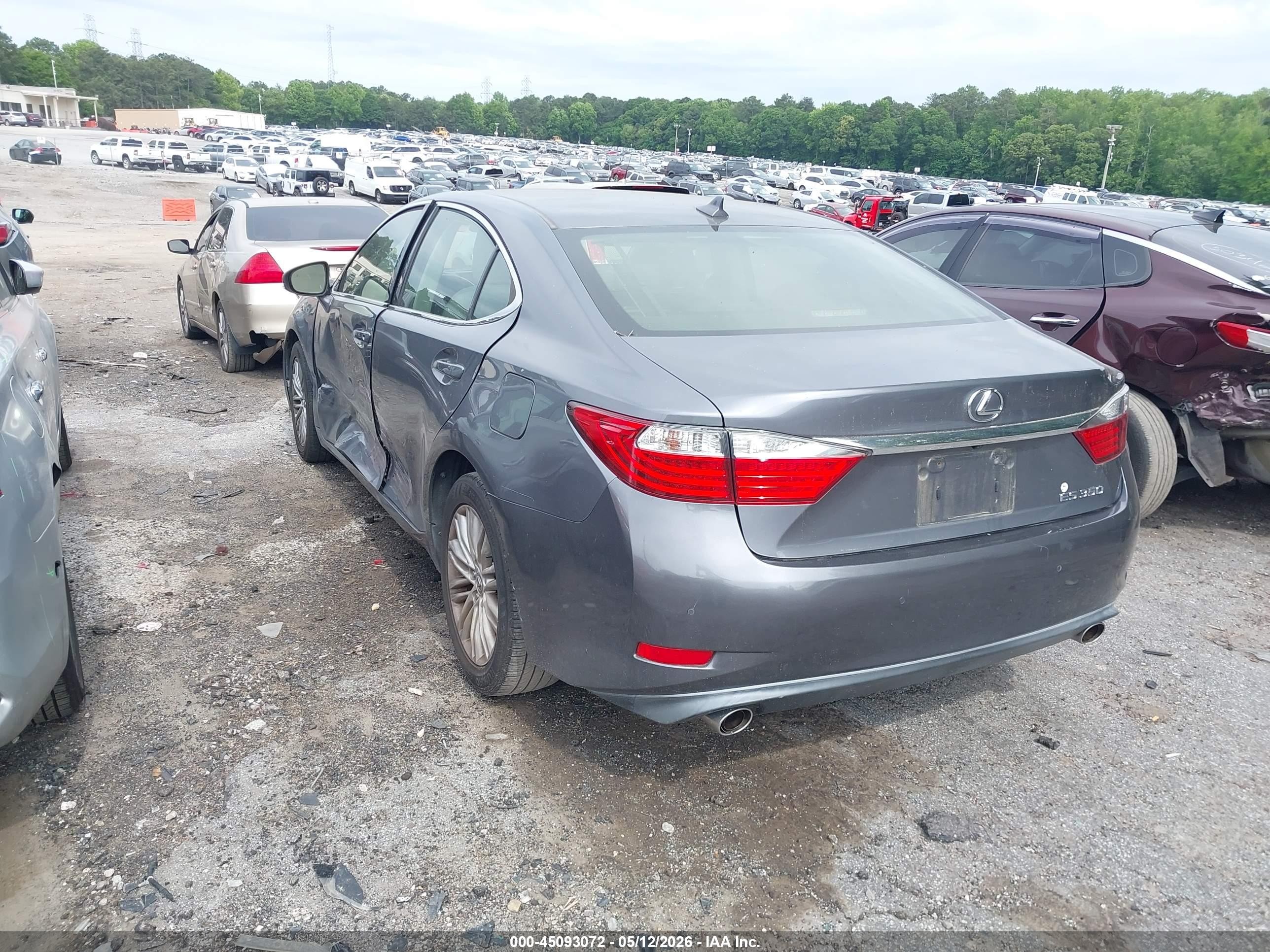 2014 Lexus Es 350 Gray vin: JTHBK1GG7E2116723