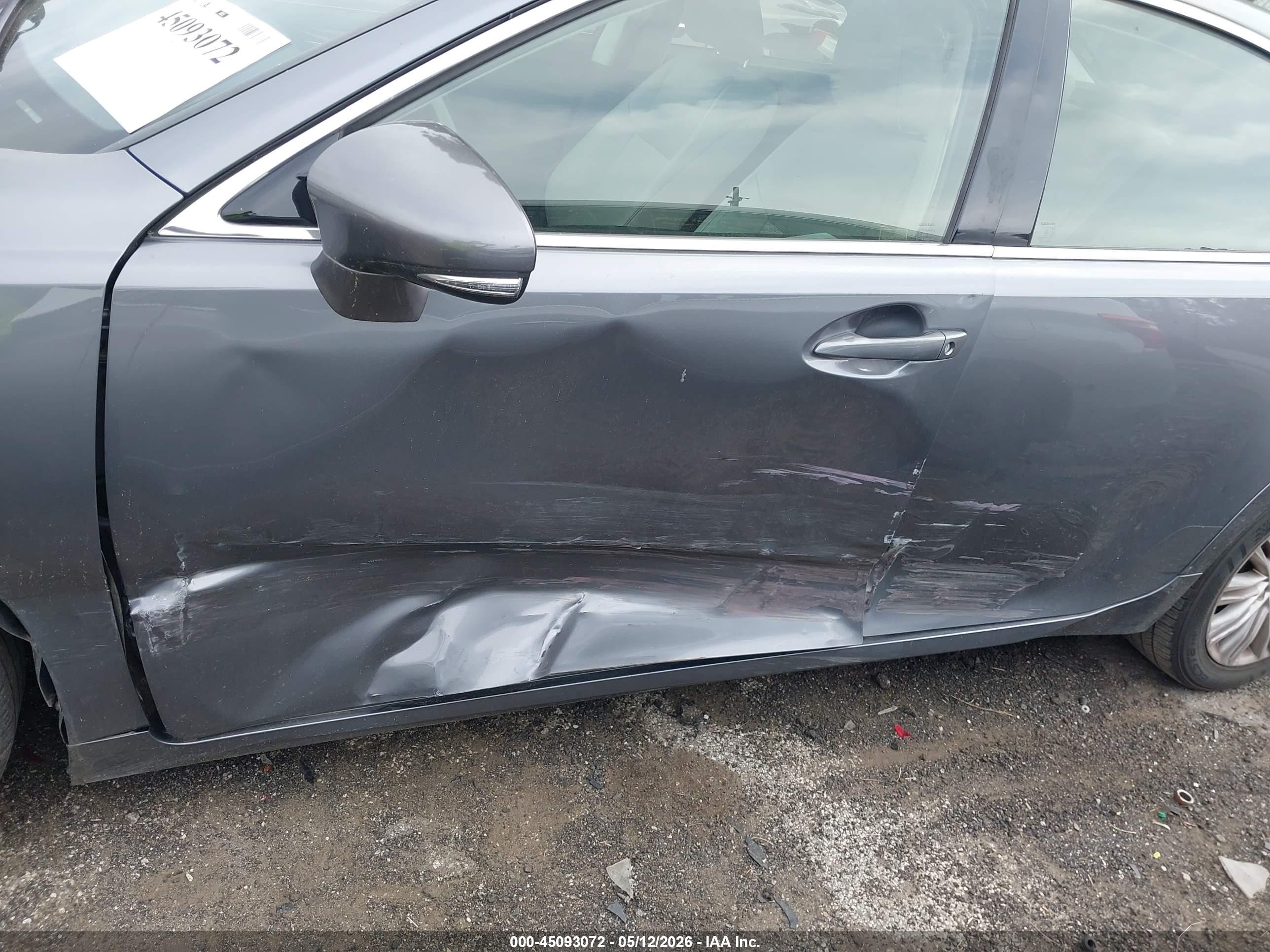 2014 Lexus Es 350 Gray vin: JTHBK1GG7E2116723