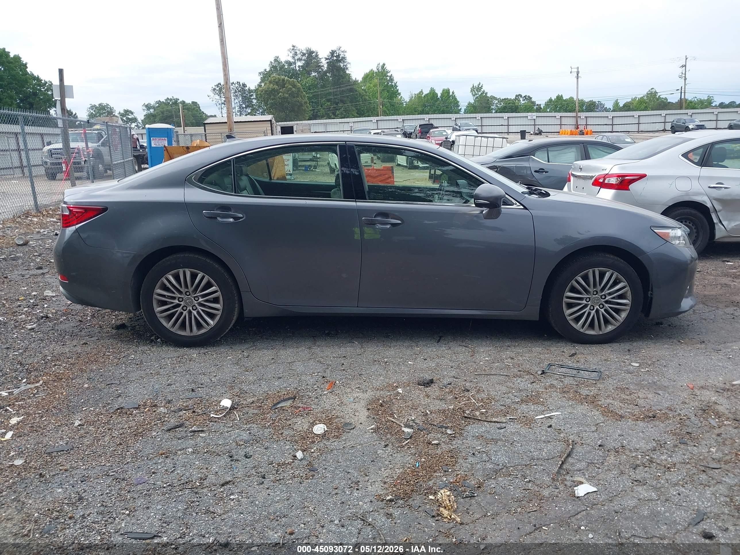 2014 Lexus Es 350 Gray vin: JTHBK1GG7E2116723