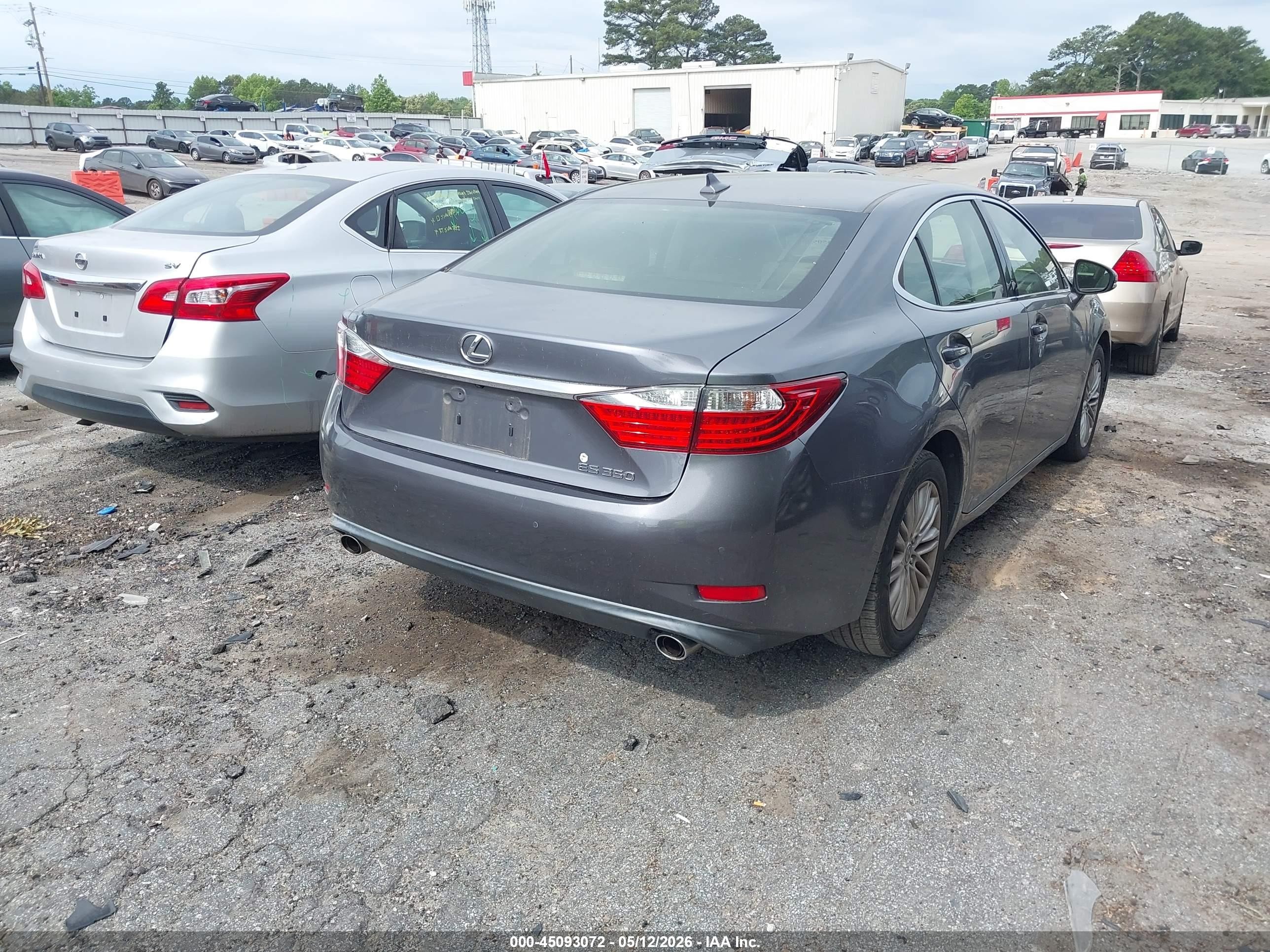 2014 Lexus Es 350 Gray vin: JTHBK1GG7E2116723
