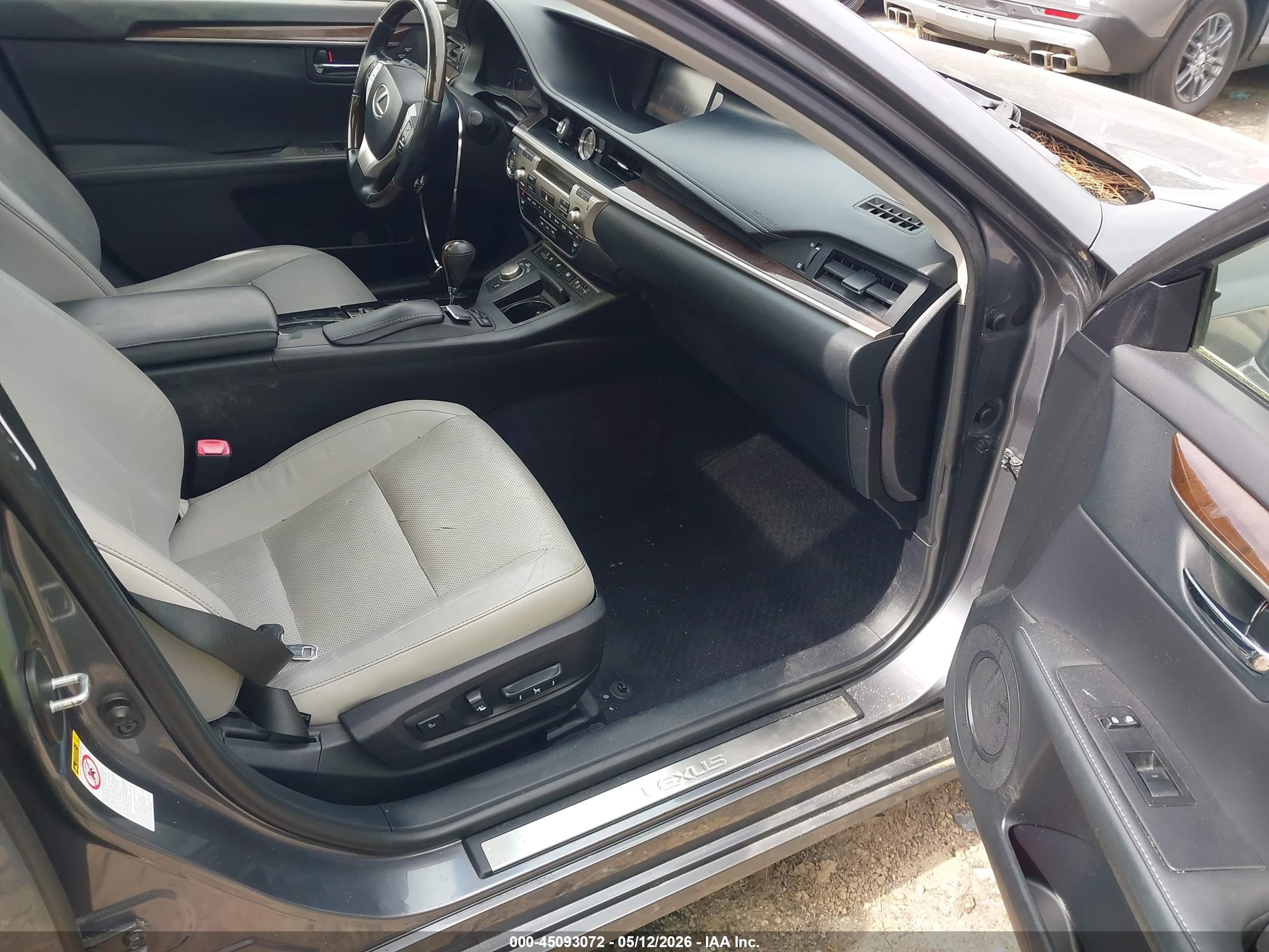 2014 Lexus Es 350 Gray vin: JTHBK1GG7E2116723