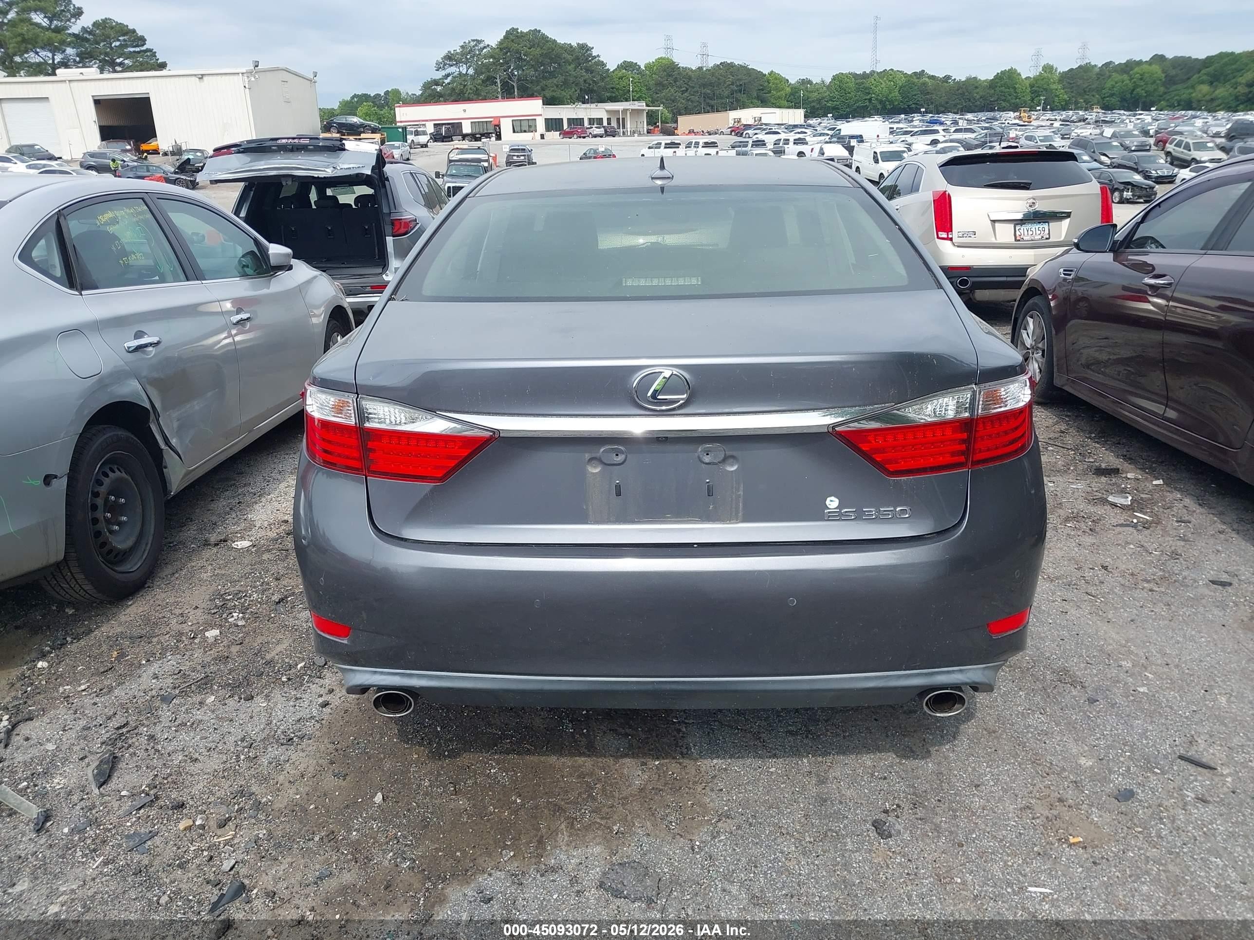 2014 Lexus Es 350 Gray vin: JTHBK1GG7E2116723
