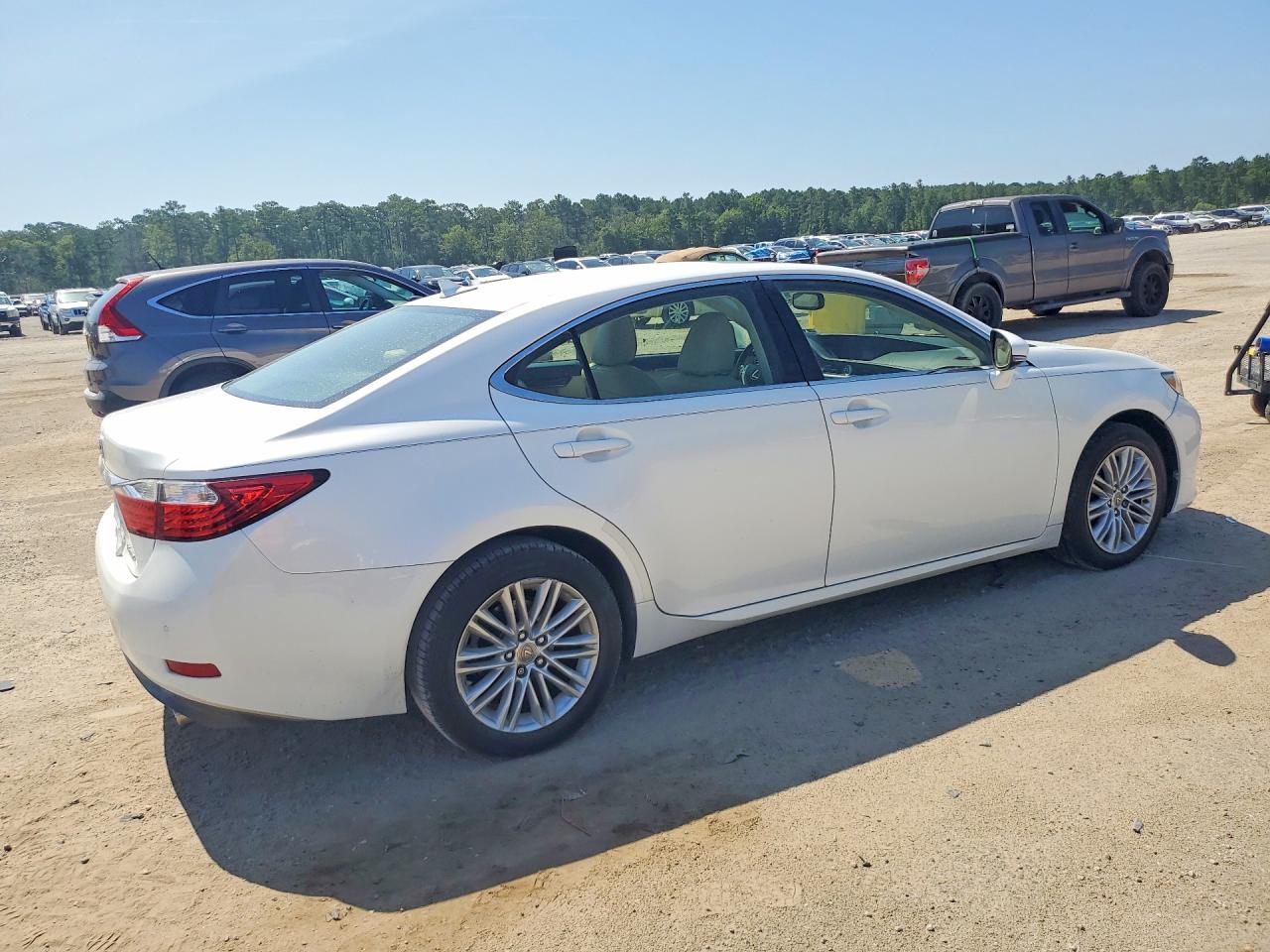 2014 Lexus Es 350 Белый vin: JTHBK1GG7E2127415