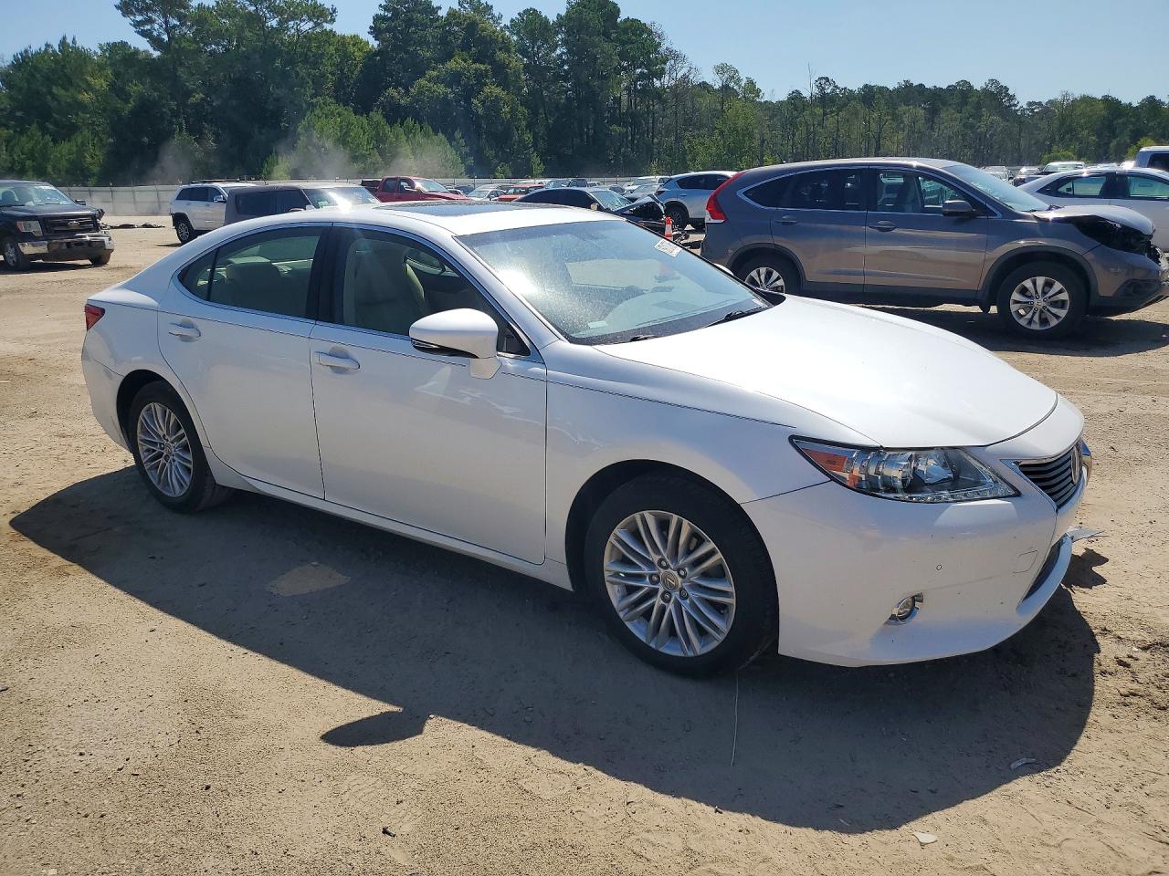 2014 Lexus Es 350 Белый vin: JTHBK1GG7E2127415