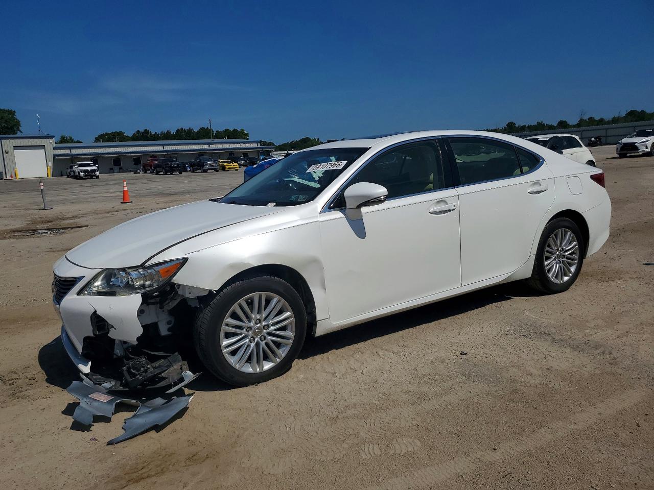2014 Lexus Es 350 Белый vin: JTHBK1GG7E2127415
