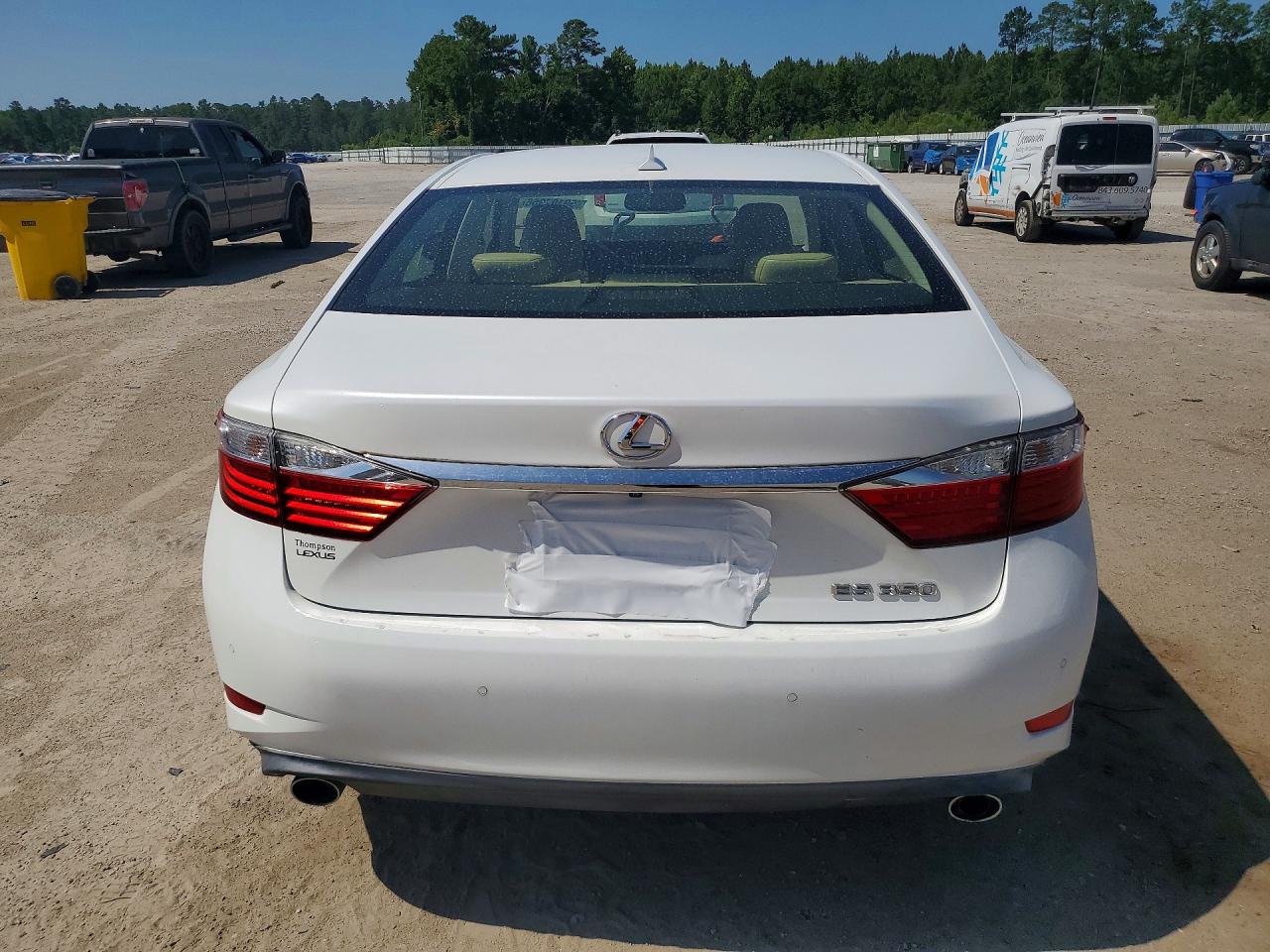 2014 Lexus Es 350 Белый vin: JTHBK1GG7E2127415