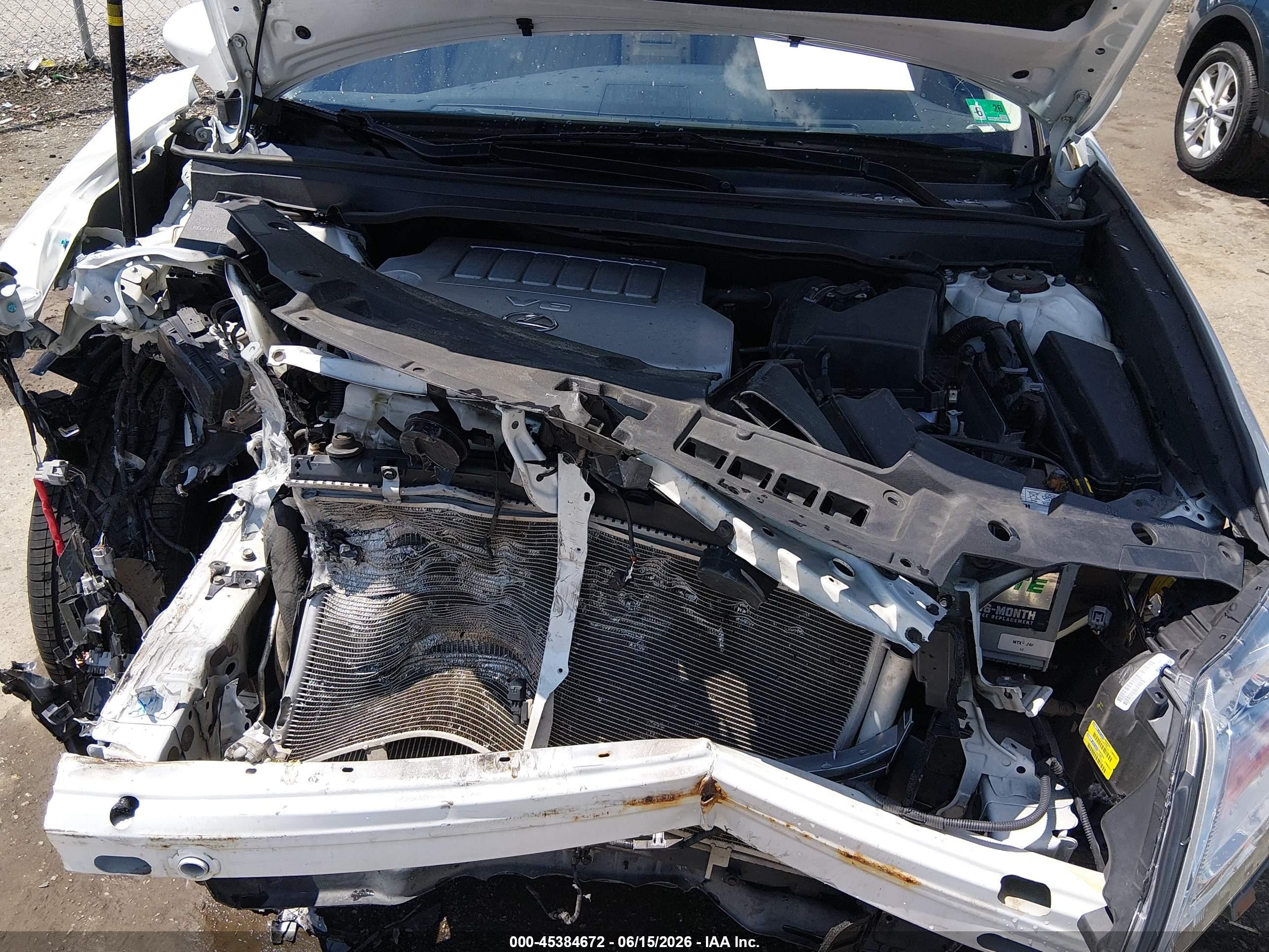 2014 Lexus Es 350   White vin: JTHBK1GG7E2134753