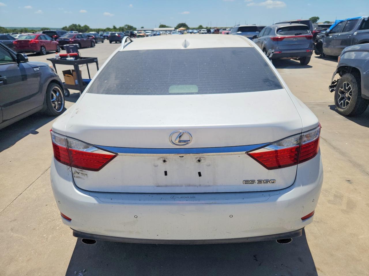 2015 Lexus Es 350 White vin: JTHBK1GG7F2154969