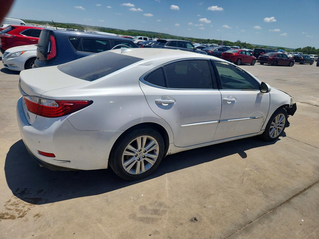 2015 Lexus Es 350 White vin: JTHBK1GG7F2154969