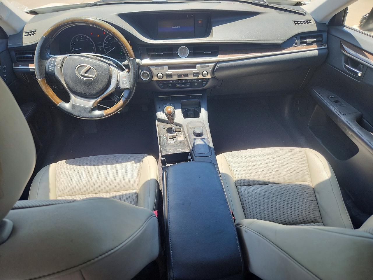 2015 Lexus Es 350 White vin: JTHBK1GG7F2154969
