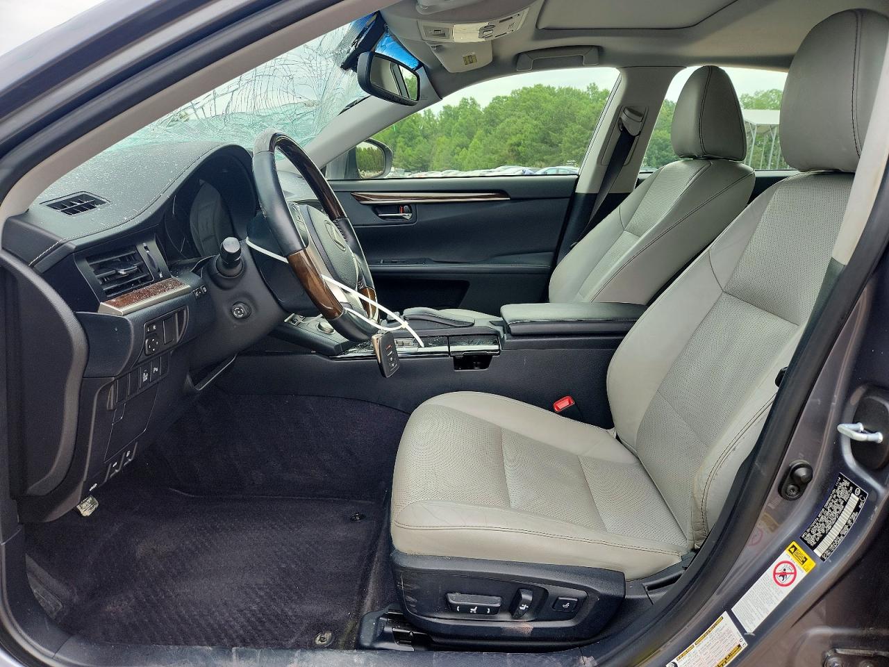 2015 Lexus Es 350 Gray vin: JTHBK1GG7F2170458