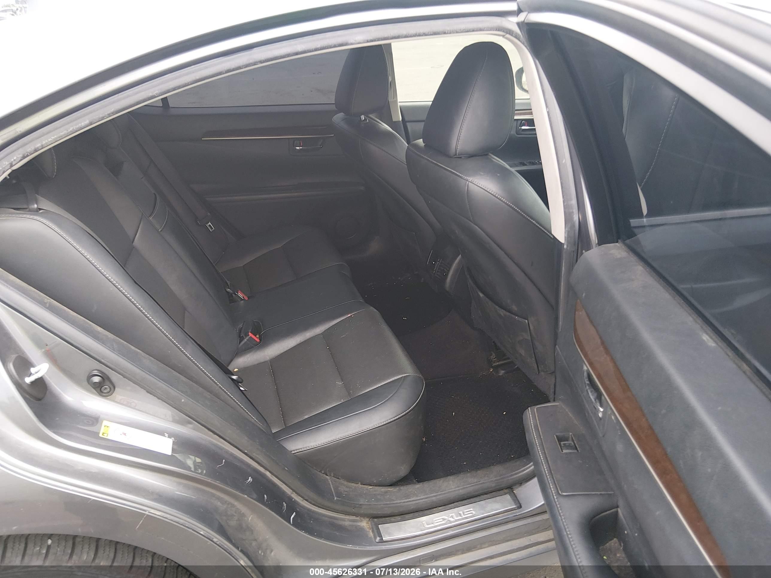 2015 Lexus Es 350   Gray vin: JTHBK1GG7F2171982