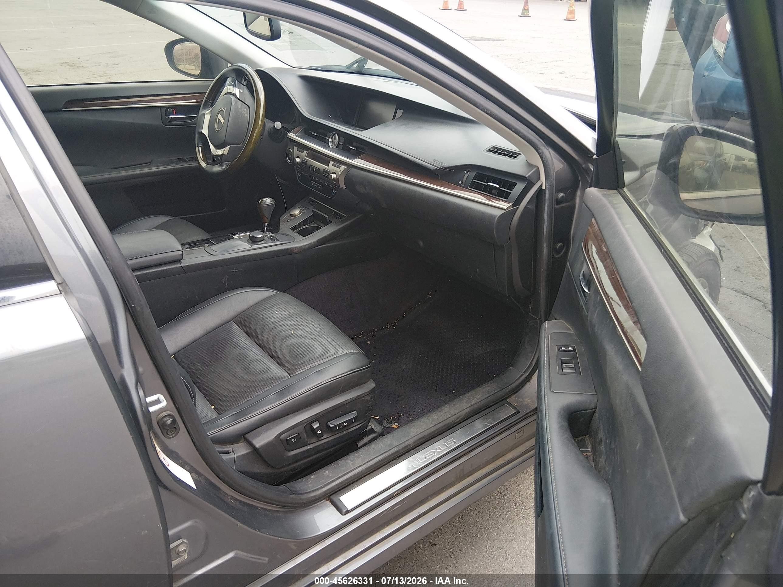 2015 Lexus Es 350   Gray vin: JTHBK1GG7F2171982