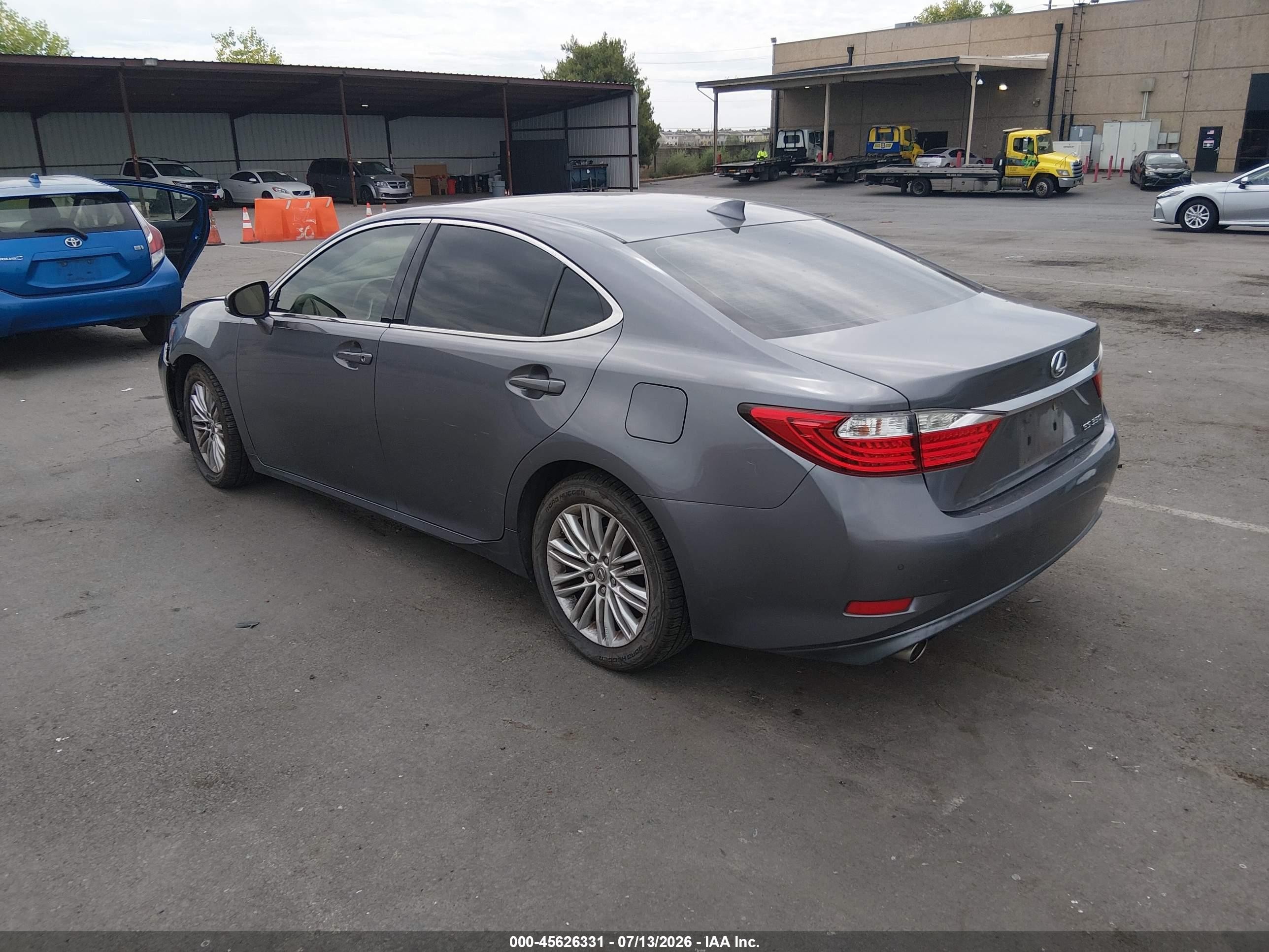 2015 Lexus Es 350   Gray vin: JTHBK1GG7F2171982